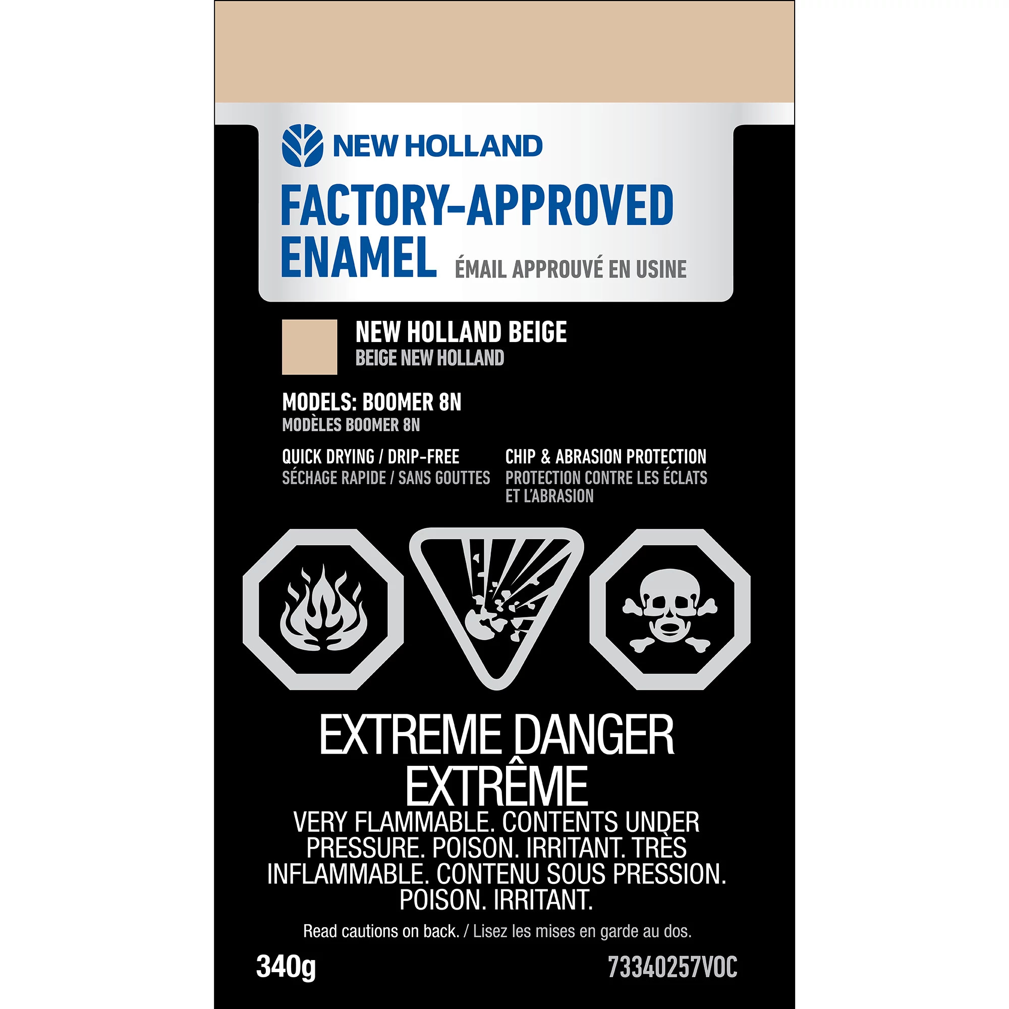 Beige Enamel Paint - Low VOC - 12 oz/340 g Spray Can | CASEIH | US | EN