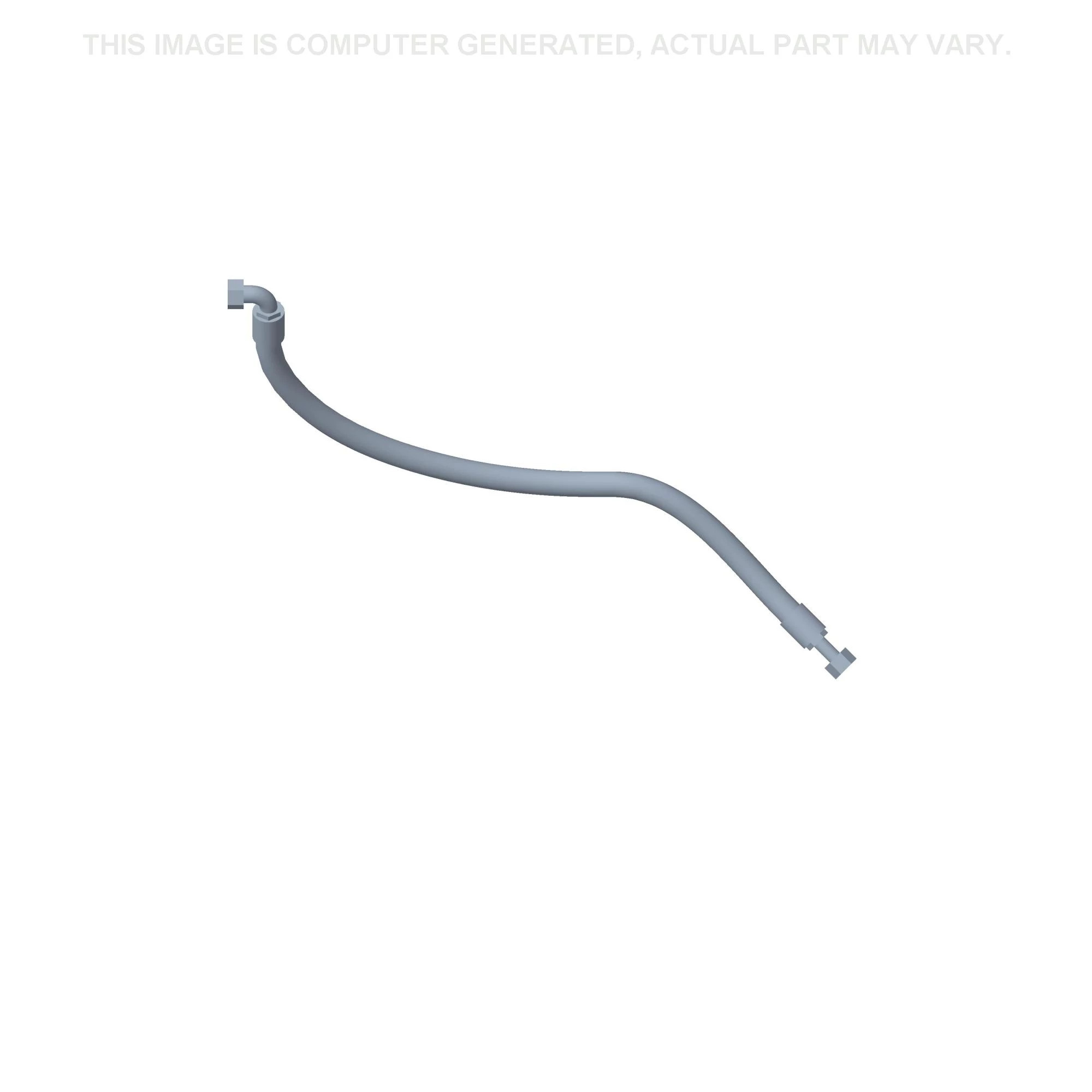 Angle Circuit Hose - Flexible - 1050 mm L
