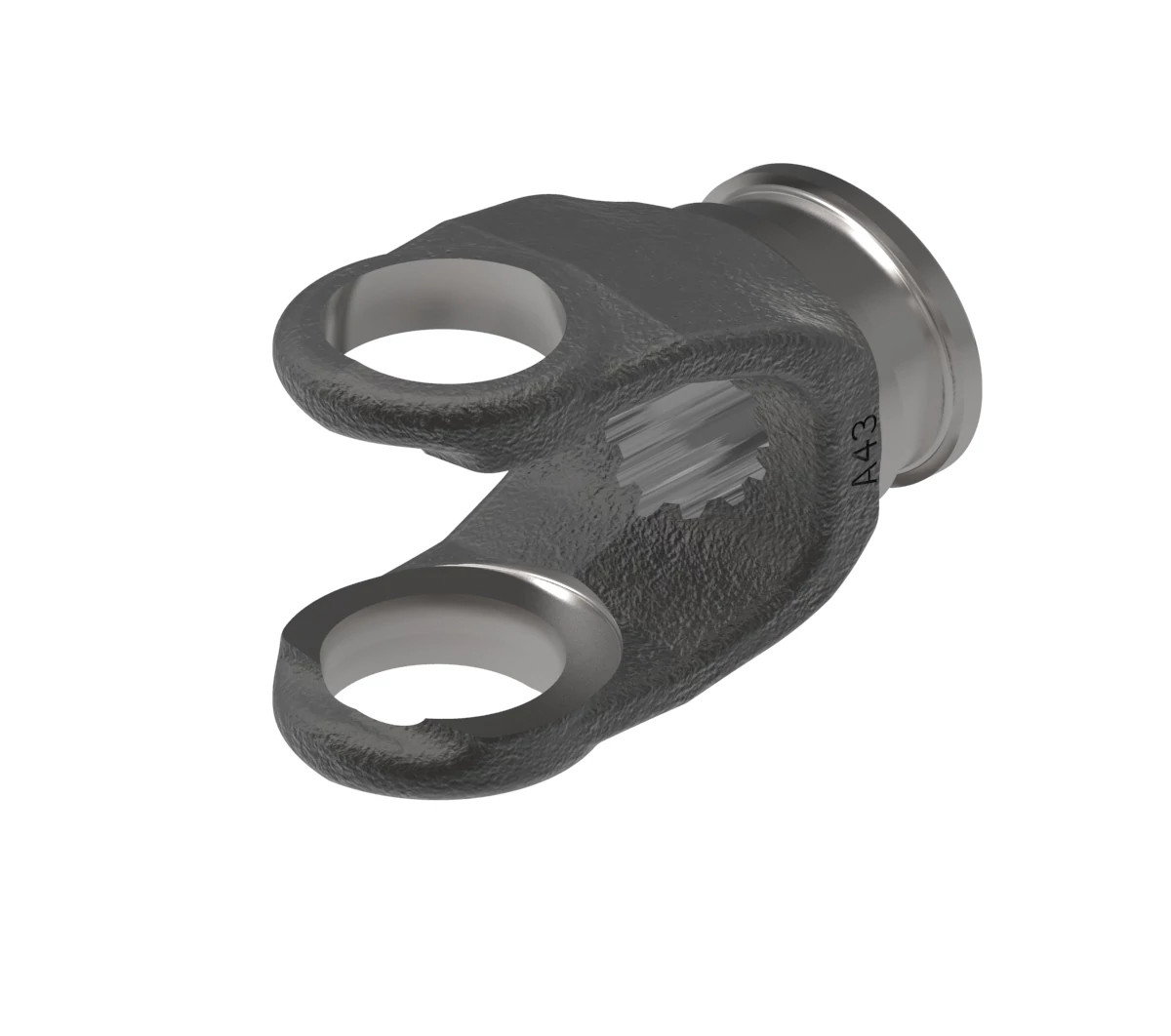 Chape modèle 6 - Alésage de 1 po -15 cannelures - Raccord soudé | CASECE | CA | FR