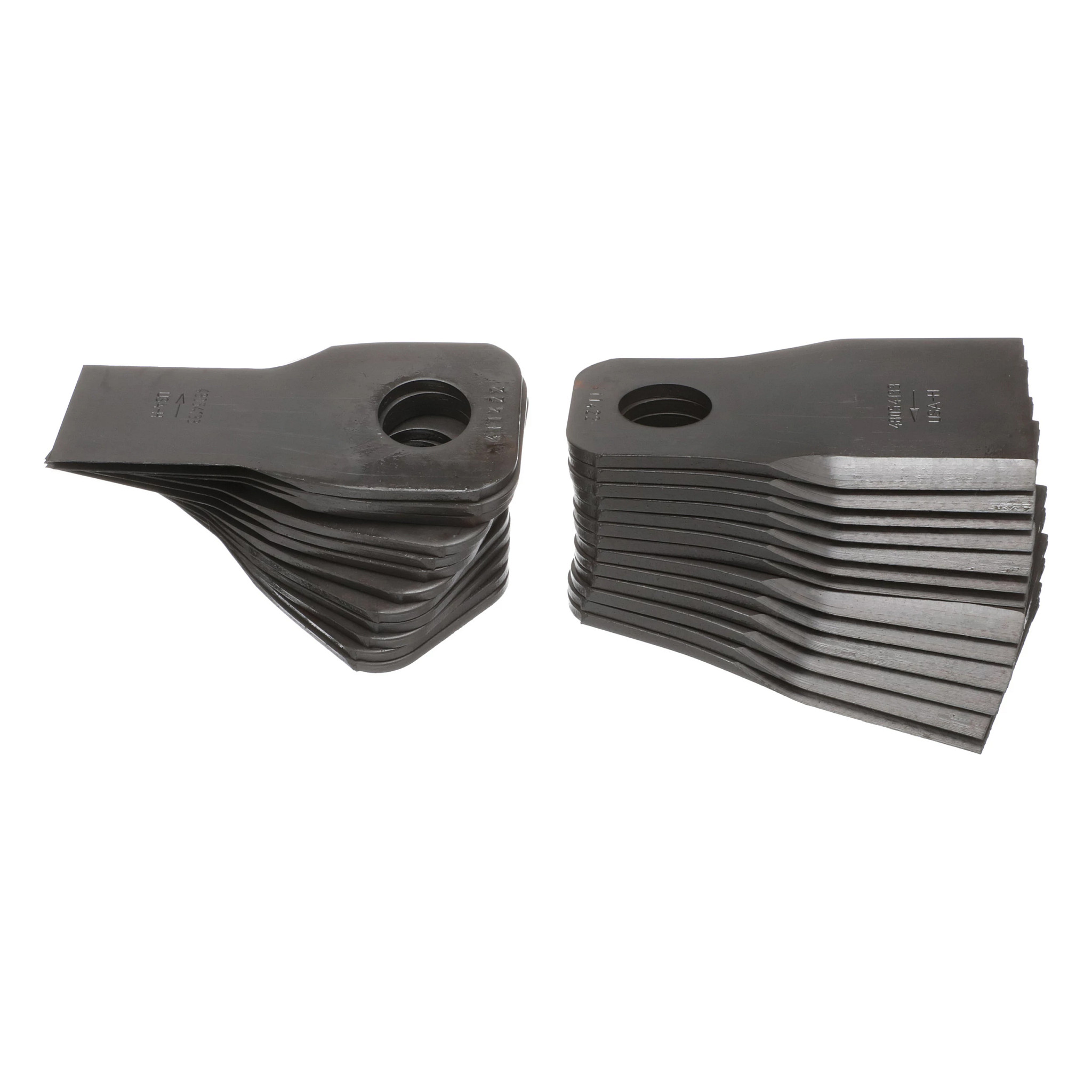 Lâmina da faca - Sentido horário - Torção de 14°