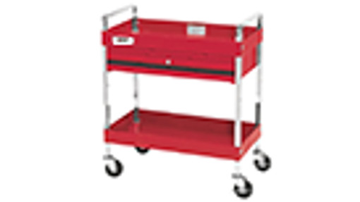 Case Ih Roll Cart - 2 Shelves - 1 Drawer - Red | NEWHOLLANDCE | US | EN