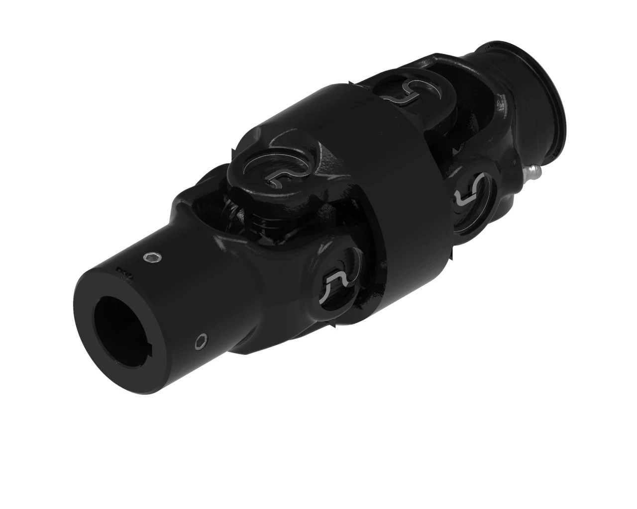 Joint universel à angle large CV modèle 3-50 - Raccord à vis de calage avec alésage rond avec rainure de clavette - Raccord soudé avec alésage rond de 1 po | NEWHOLLANDAG | CA | EN