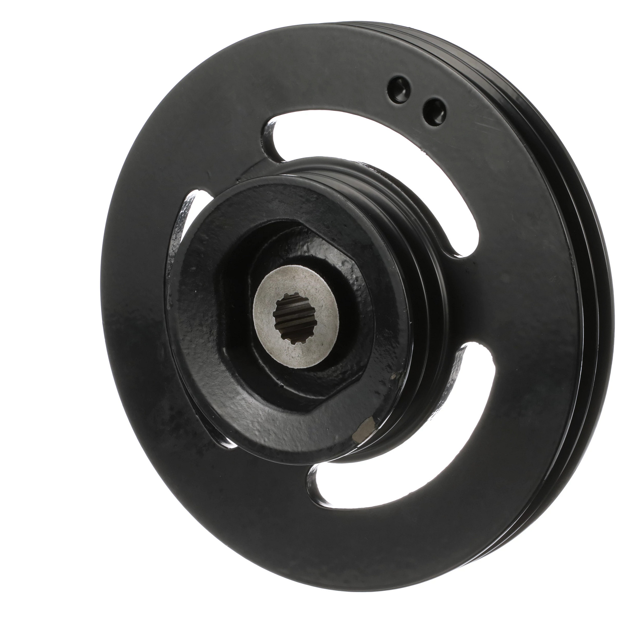 Polia - Dupla - Cinza escuro - 90 mm L x 356 mm DE | NEWHOLLANDCE | BR | PT