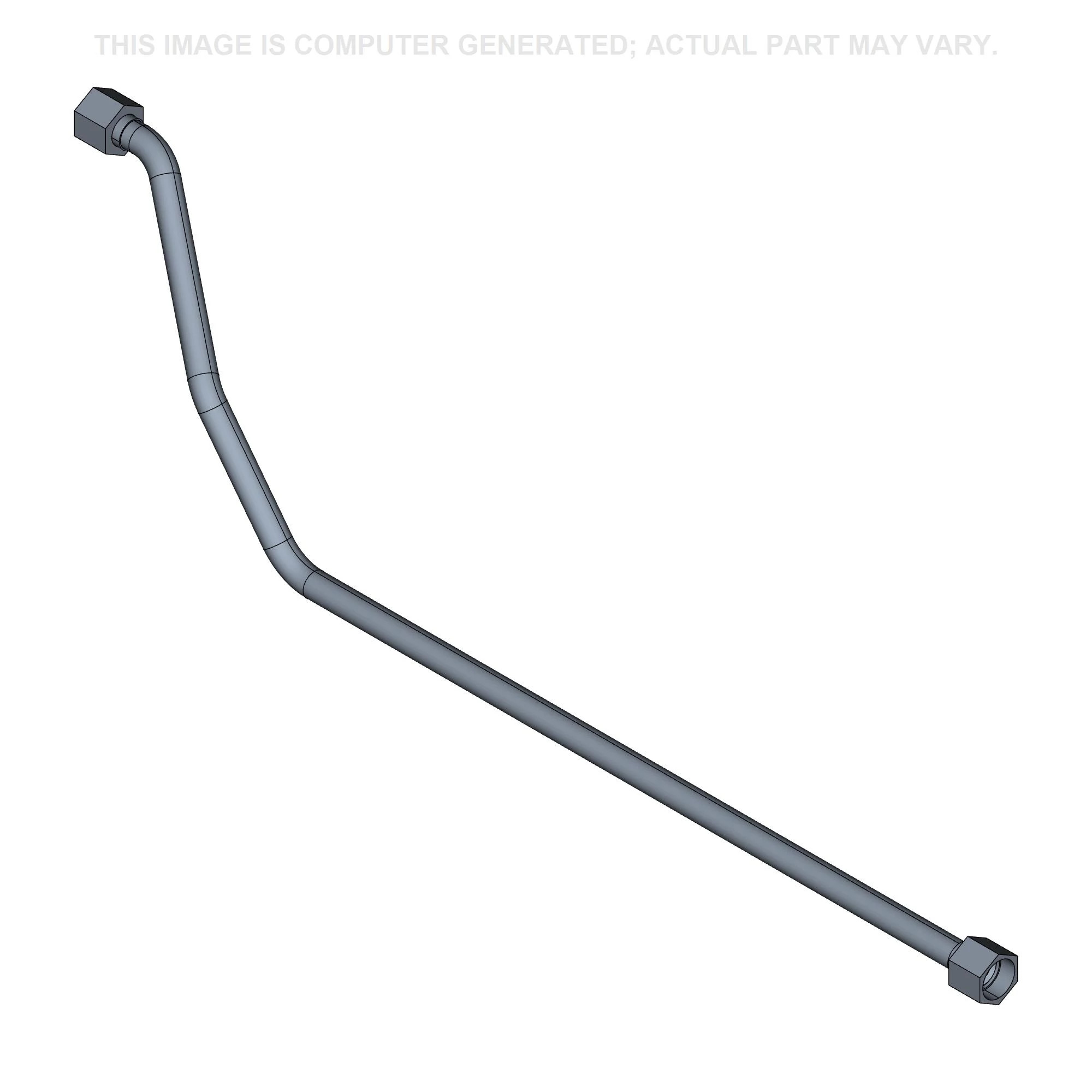 Tuyau d'extrémité de tige pour vérin de levage - Côté gauche - 805 mm (L) | CASEIH | CA | FR