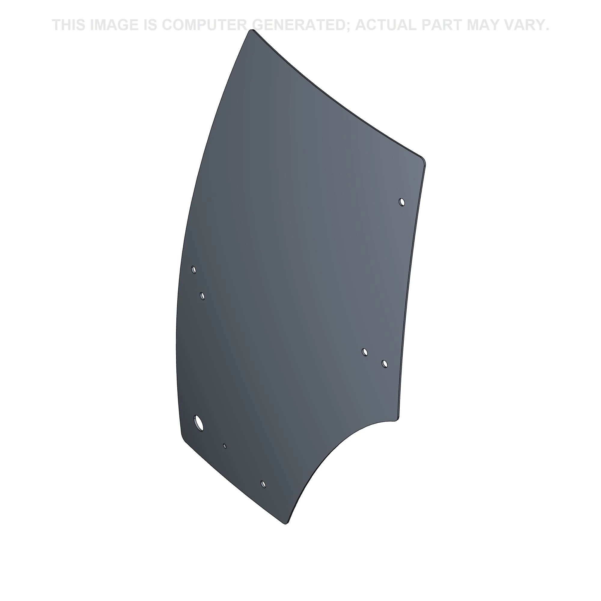 Verre courbé du côté gauche de la porte | NEWHOLLANDAG | FR | FR