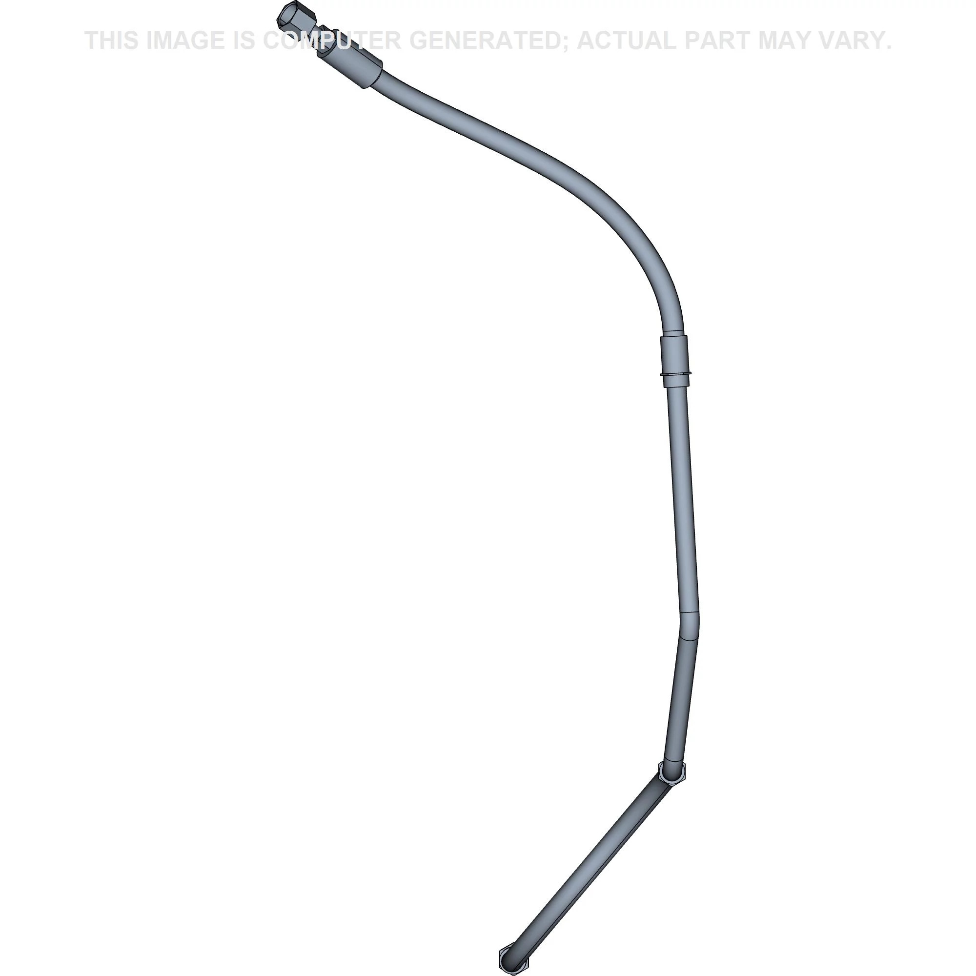 Steering Cylinder Tube - Right-Hand - 1535 mm L