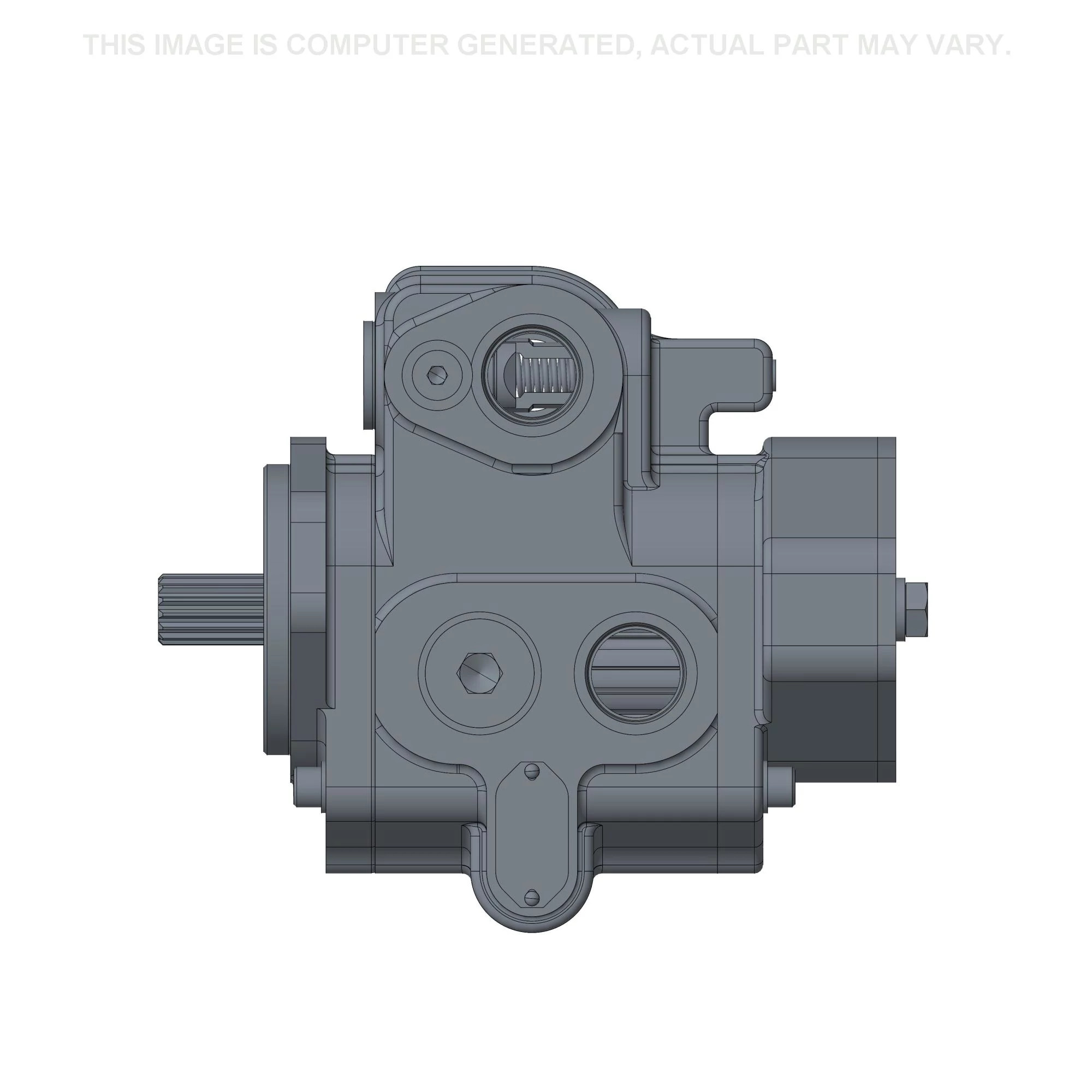 Bomba de engrenagens hidráulica dupla