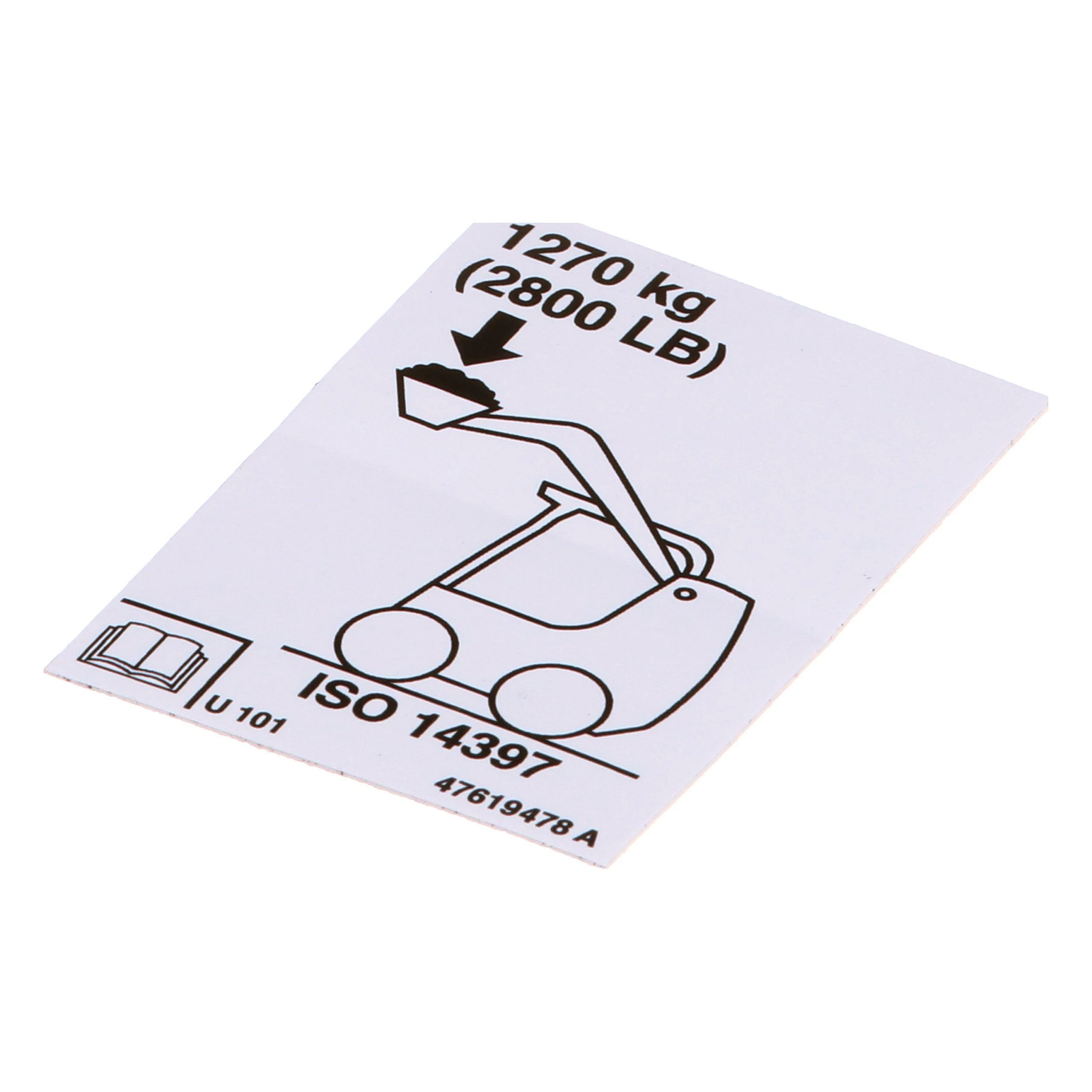 Operating Capacity Decal | NEWHOLLANDCE | CA | EN