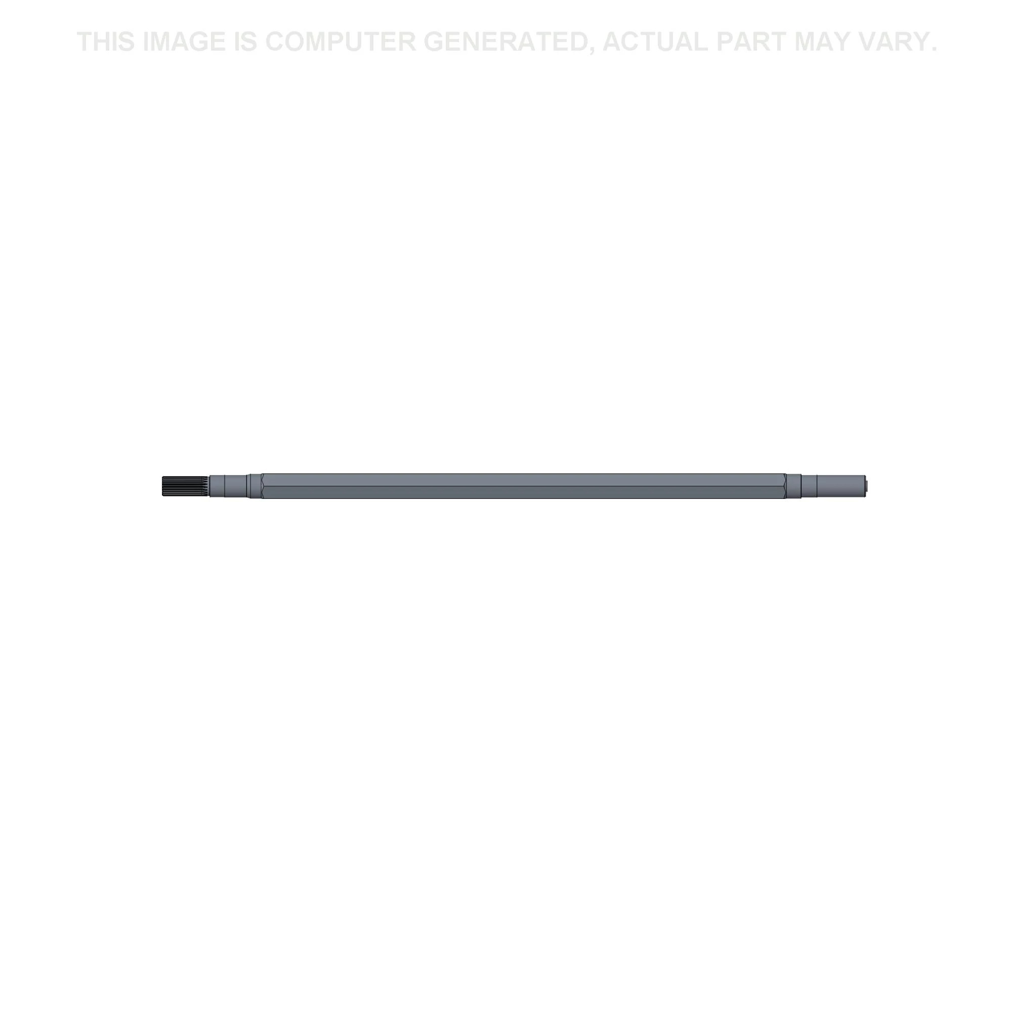 Eixo de levantamento de palha superior - 1257 mm C