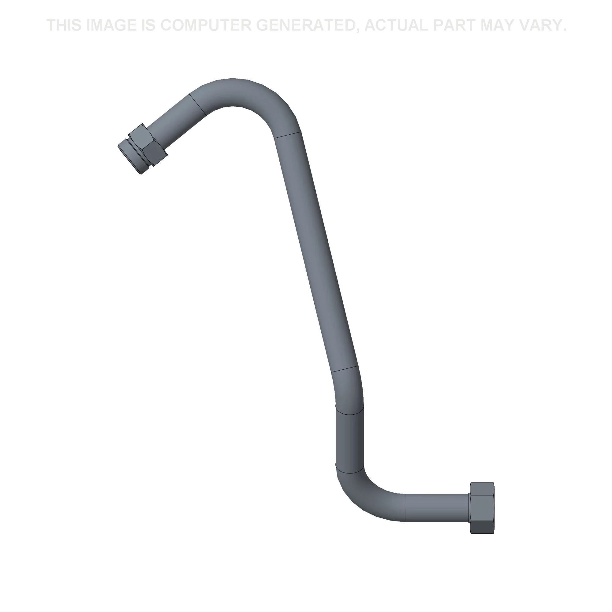 Right-Hand Rollback Tube - 32 mm OD