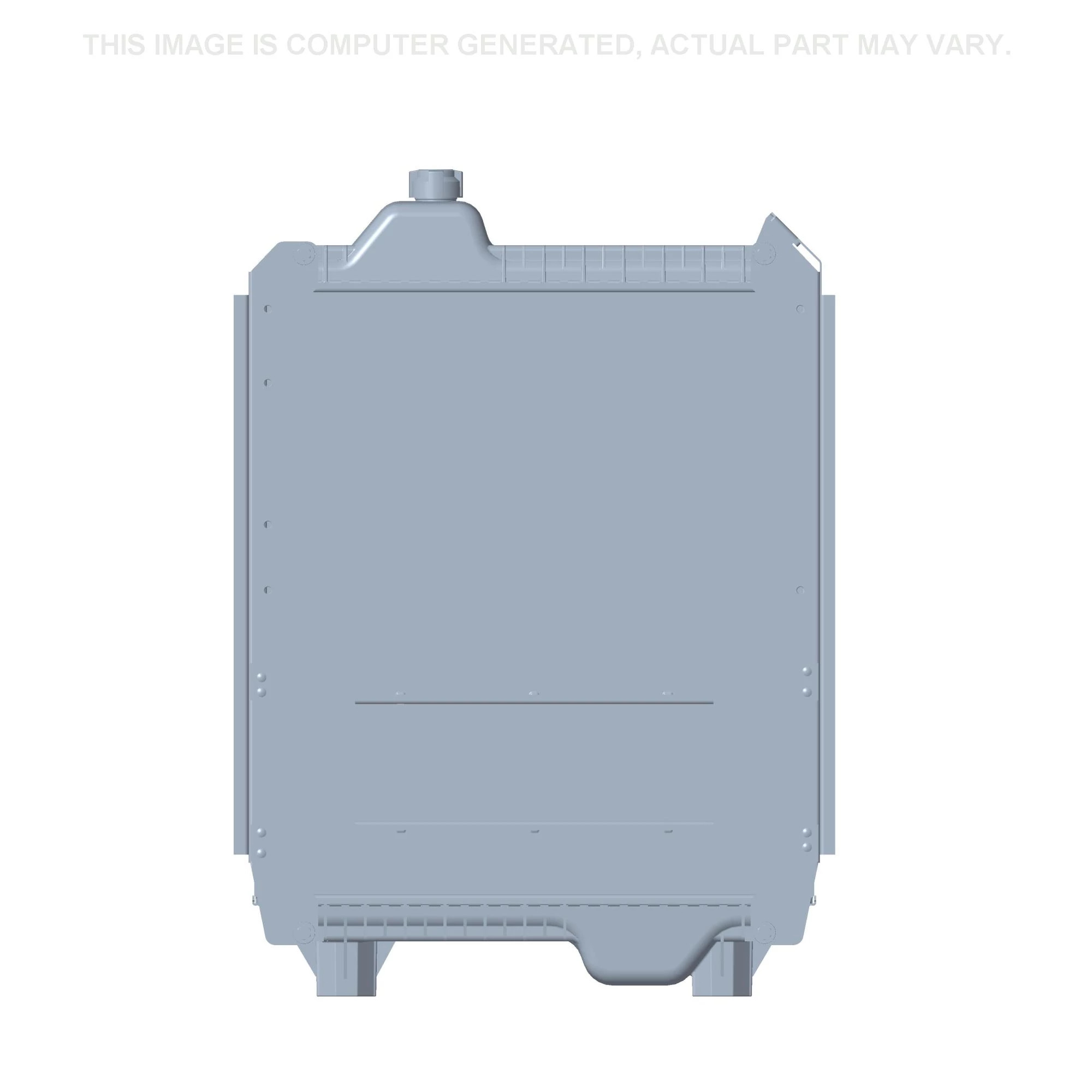 Radiador - 594,3 mm C x 193,9 mm L x 817,3 mm A