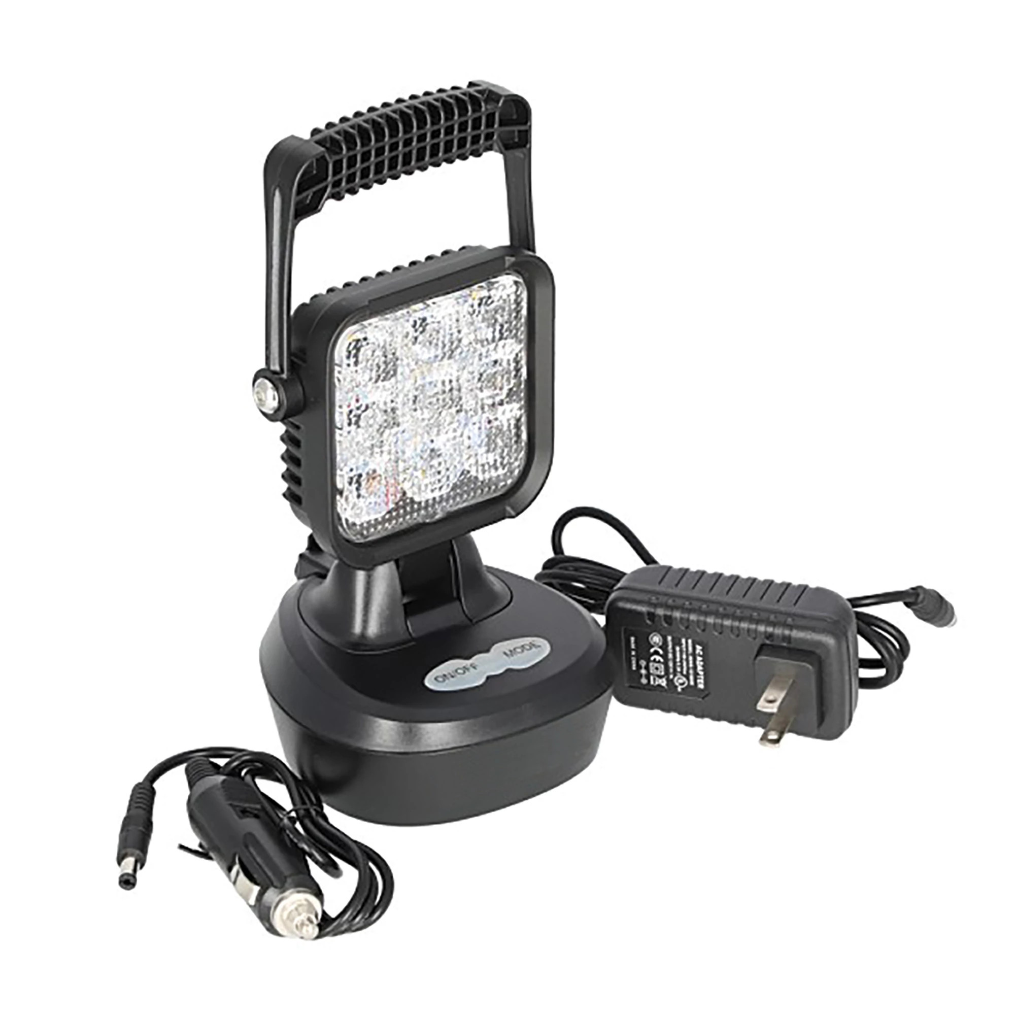LED Magnetic Work Light - Rechargeable - Amber - Flashing/Flood | CASECE | CA | FR
