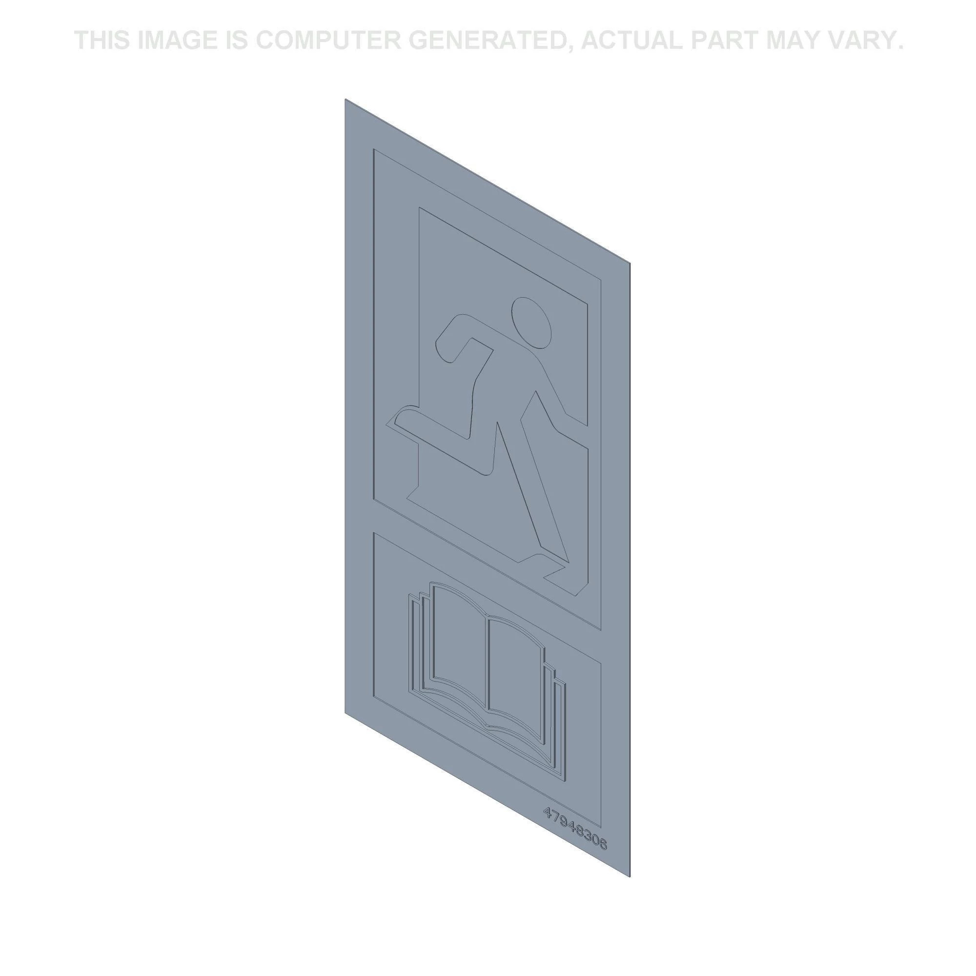 Emergency Exit Decal