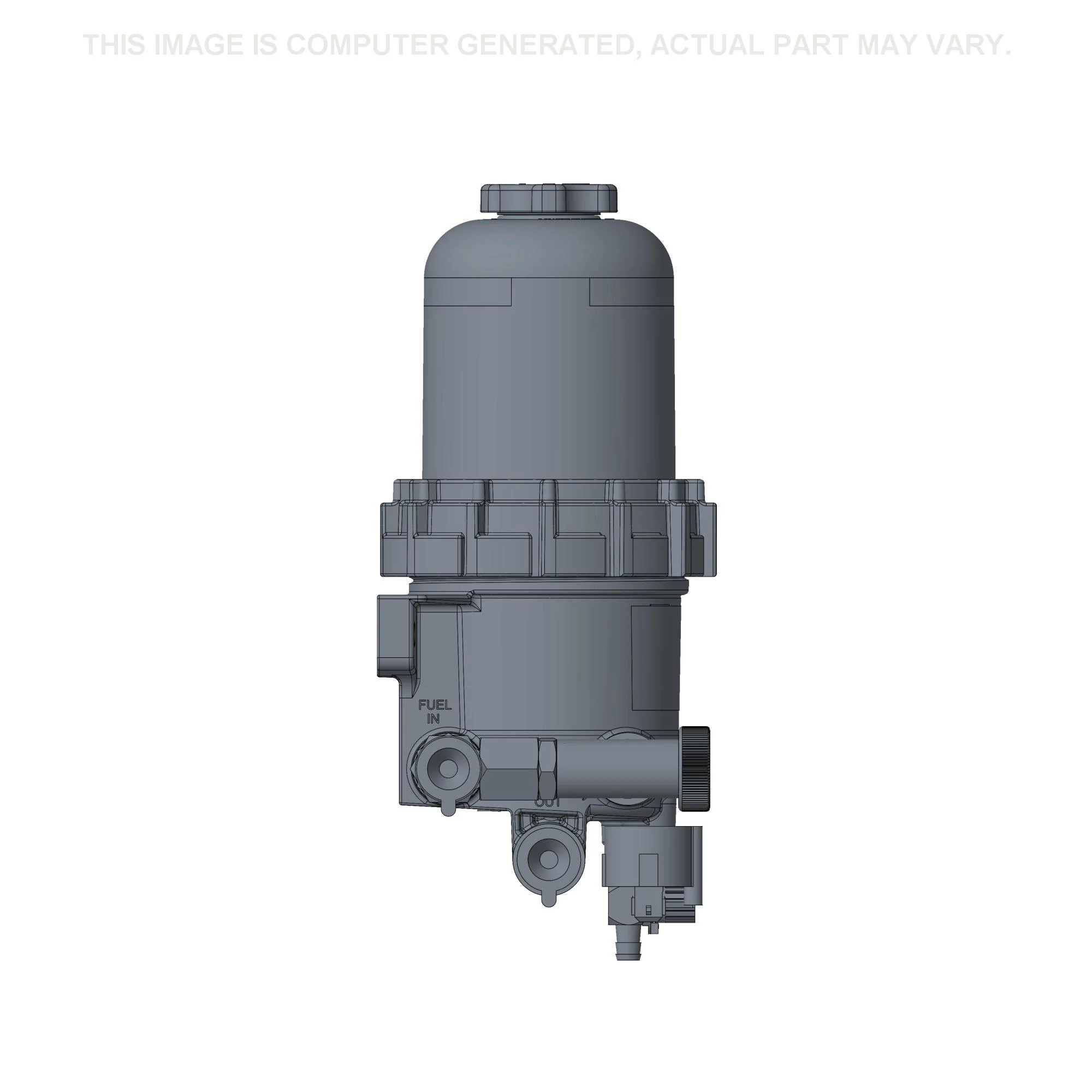 Filtro de combustível - 230 mm C x 343 mm A x 148 mm L
