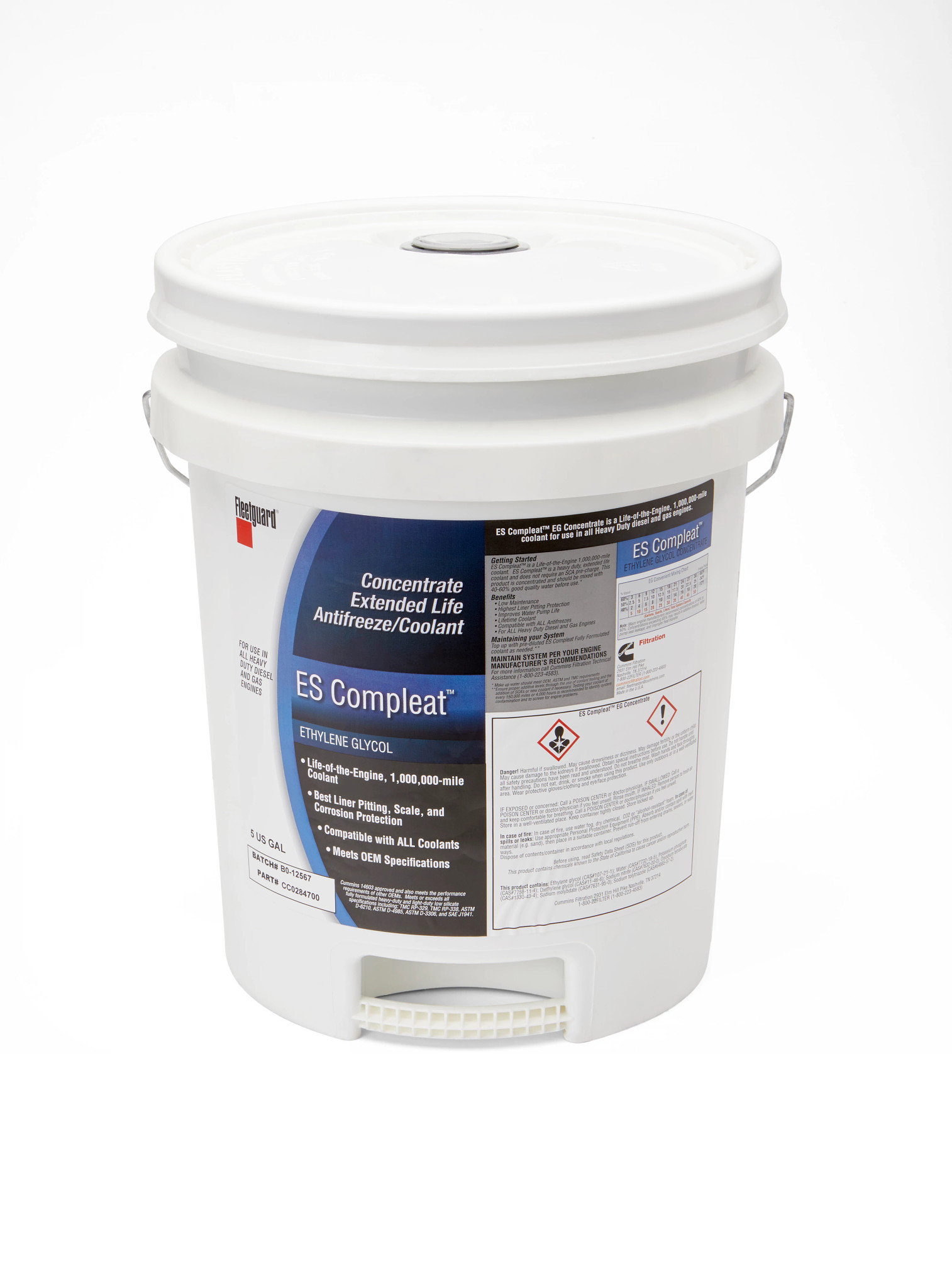 Concentré antigel/liquide de refroidissement ES Compleat™ EG - 5 gallons. | CASEIH | CA | FR