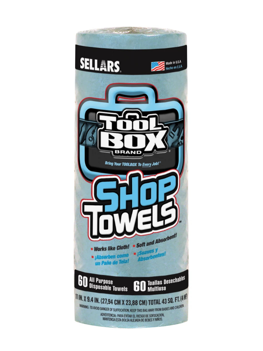 Toolbox® Small Blue Shop Towel Roll | NEWHOLLANDCE | CA | FR