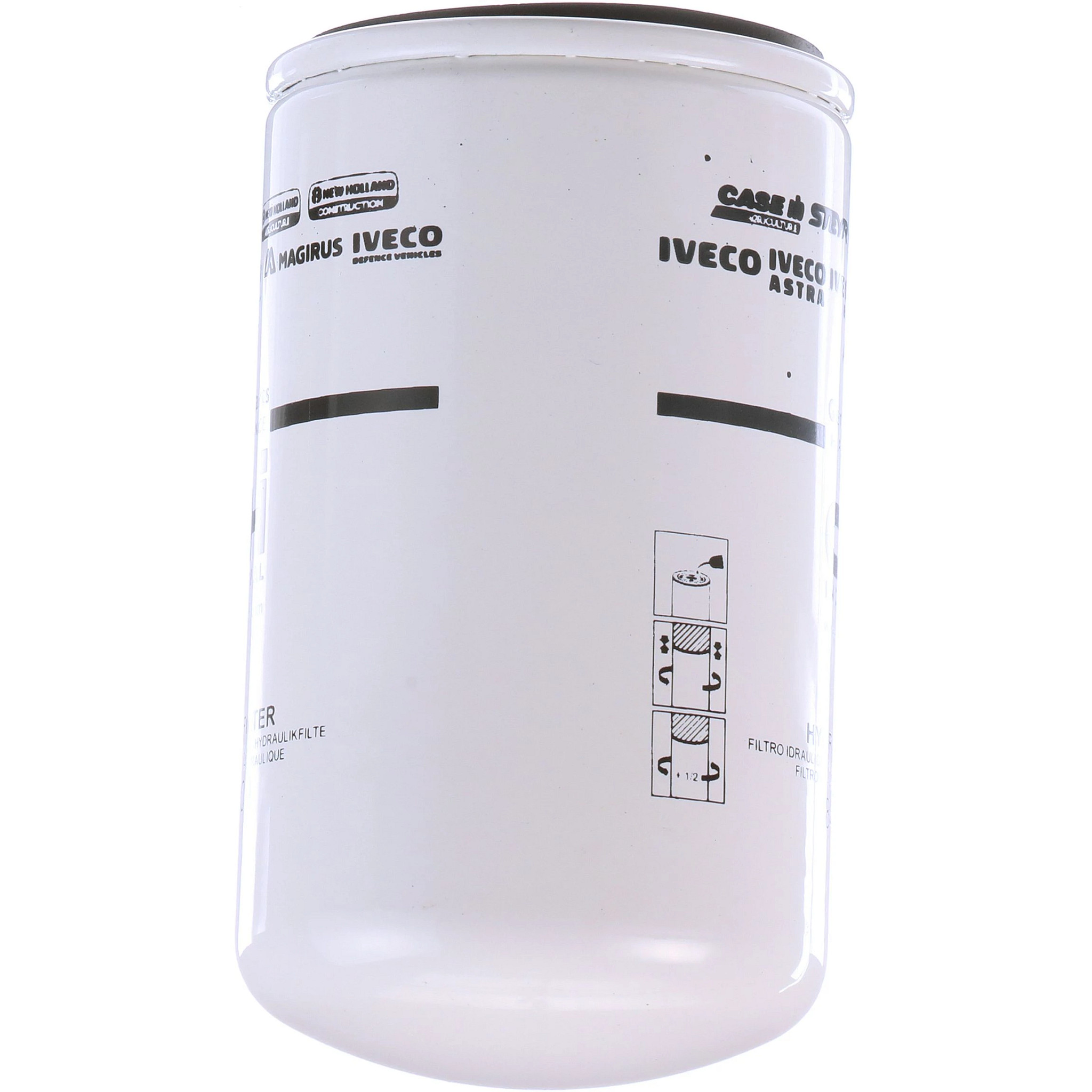 Filtro de óleo hidráulico - 80 mm DE x 138 mm C