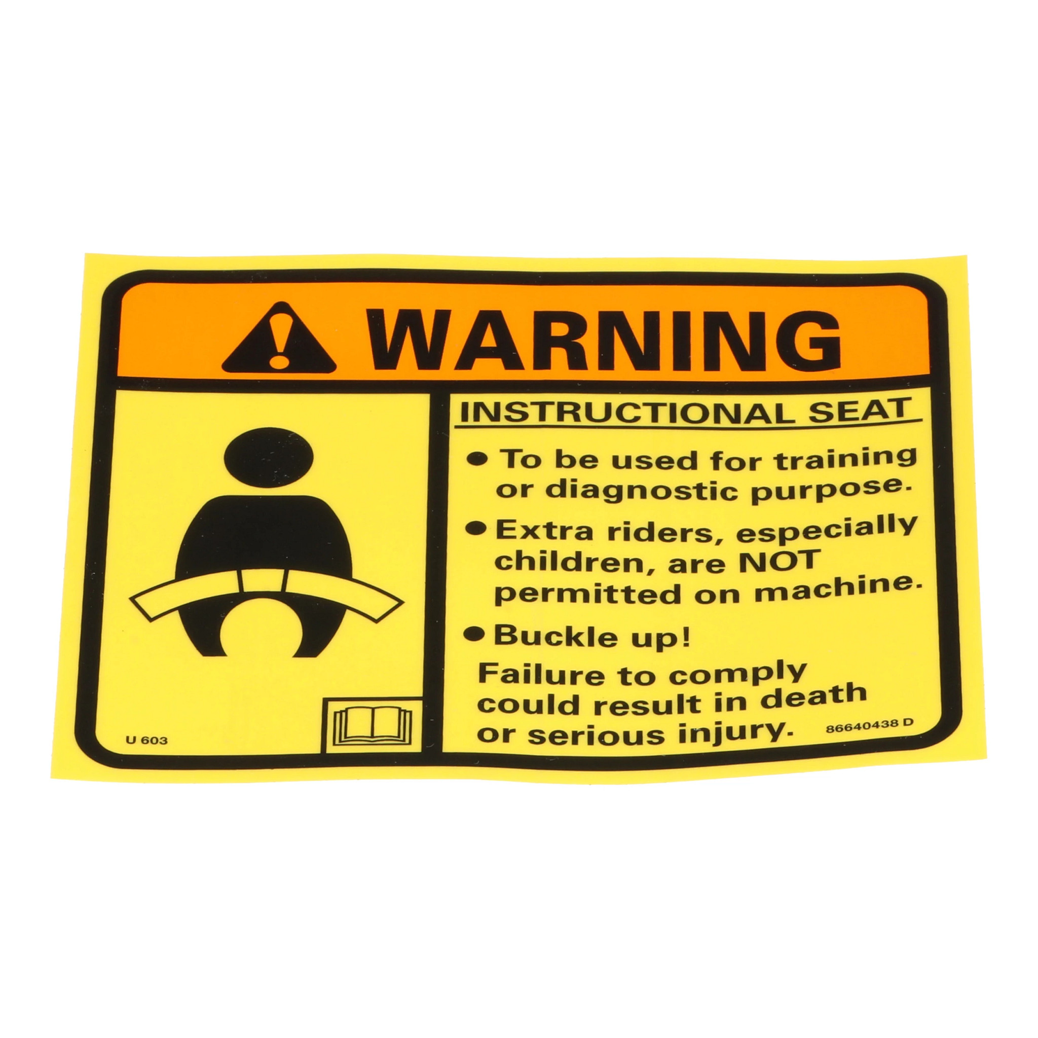 WARNING DECAL | NEWHOLLANDAG | AMEA | FR