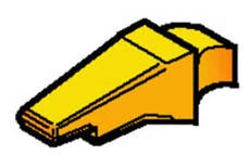 Super V® Bucket Tooth Adapter