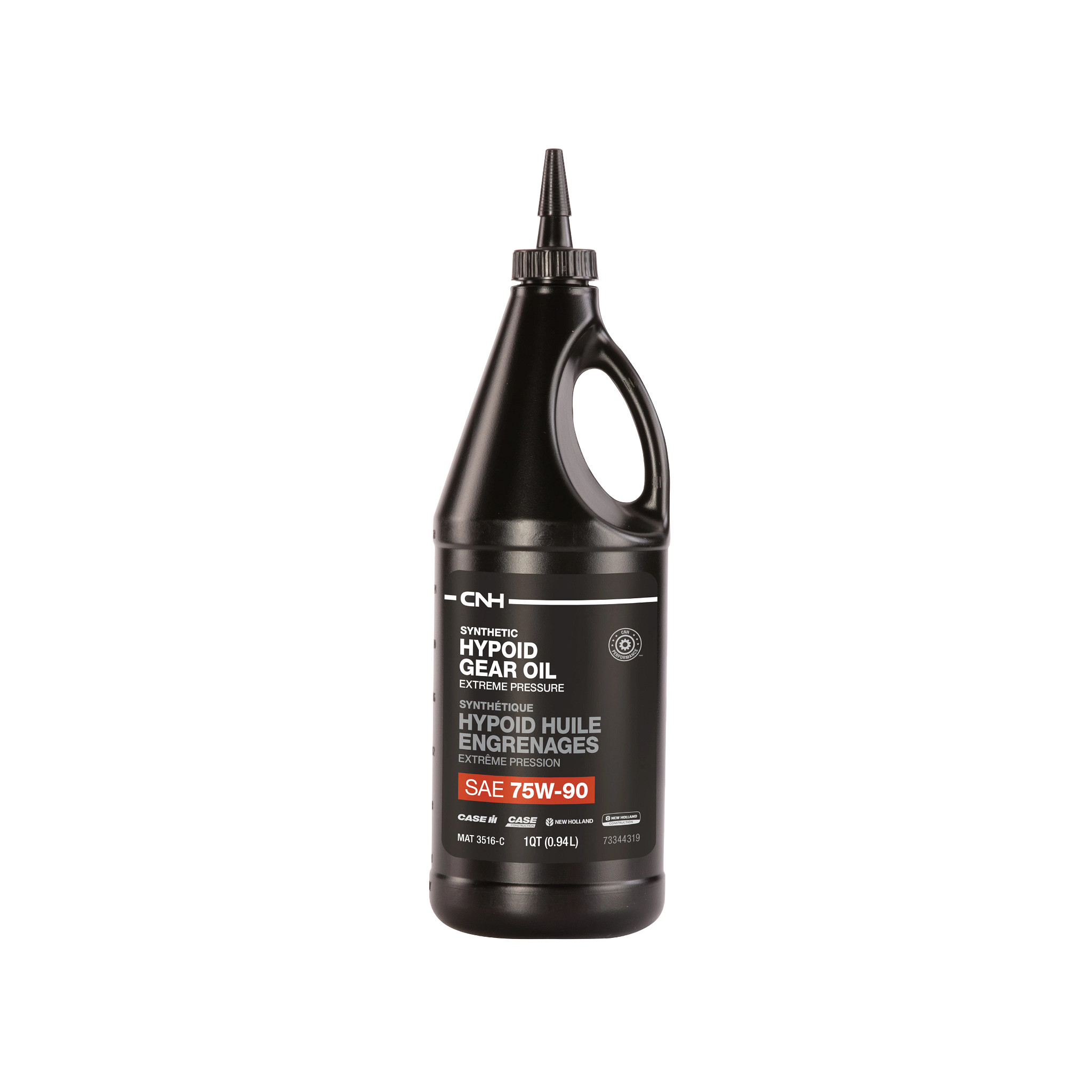 Synthetic Hypoid Gear Oil - 75W-90 - MAT 3516-C - 1 qt/0.94 L | NEWHOLLANDAG | CA | EN