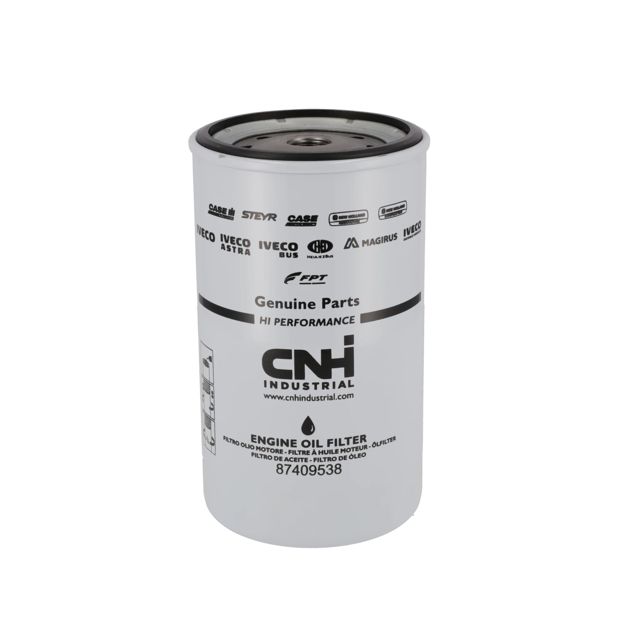 Filtro do óleo do motor | NEWHOLLANDCE | BR | PT