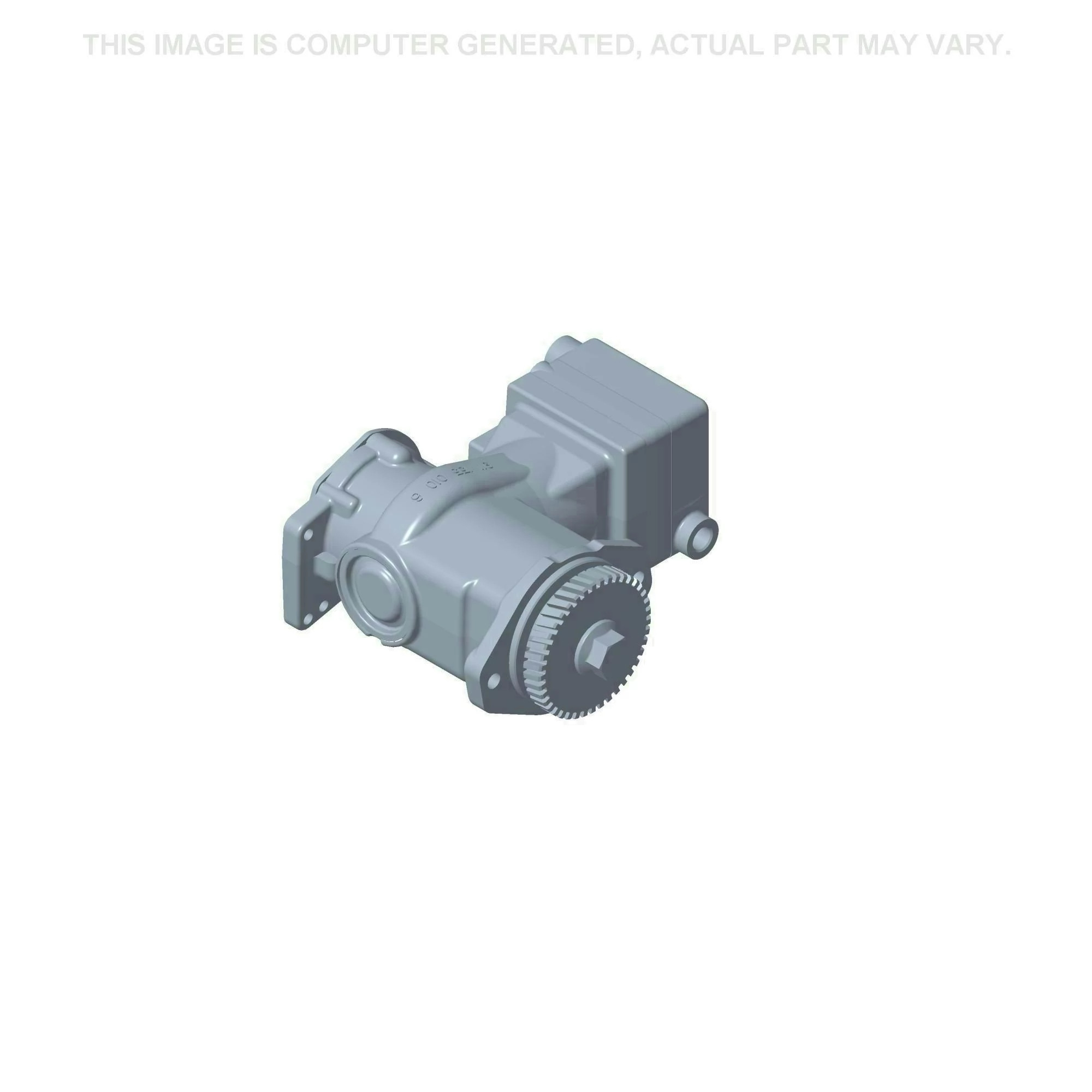 Compressor de AC - 262 mm C x 265 mm A x 120 mm L