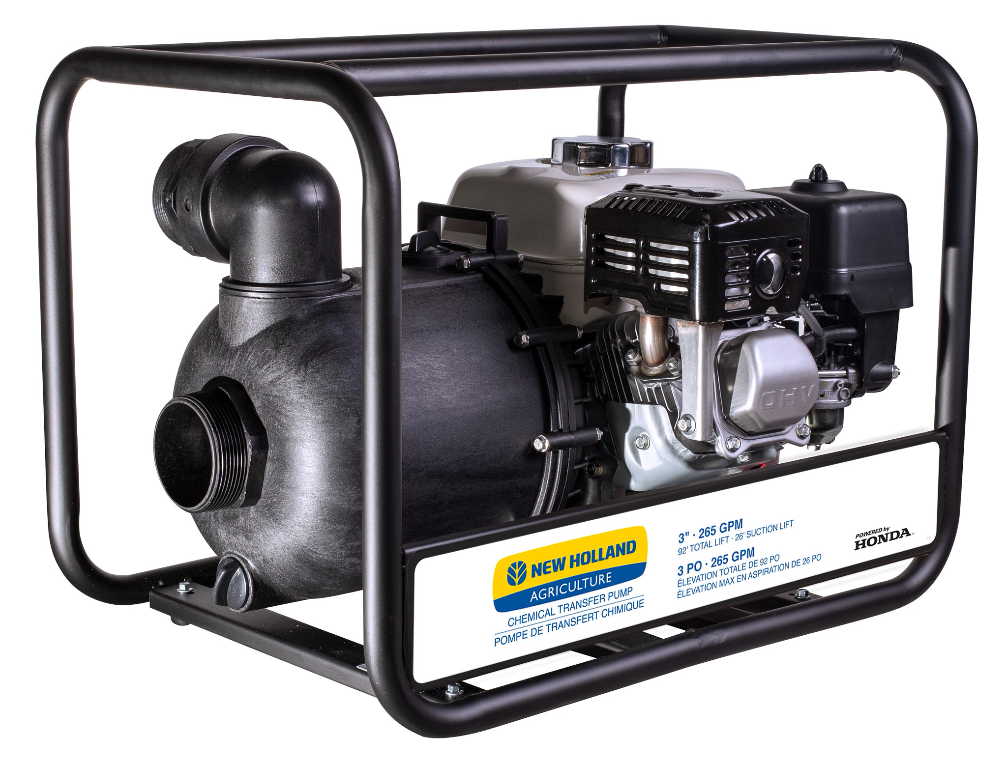 Pompe chimique Honda 3 po - 37 LB/PO² - 265 gal/min | NEWHOLLANDAG | CA | EN