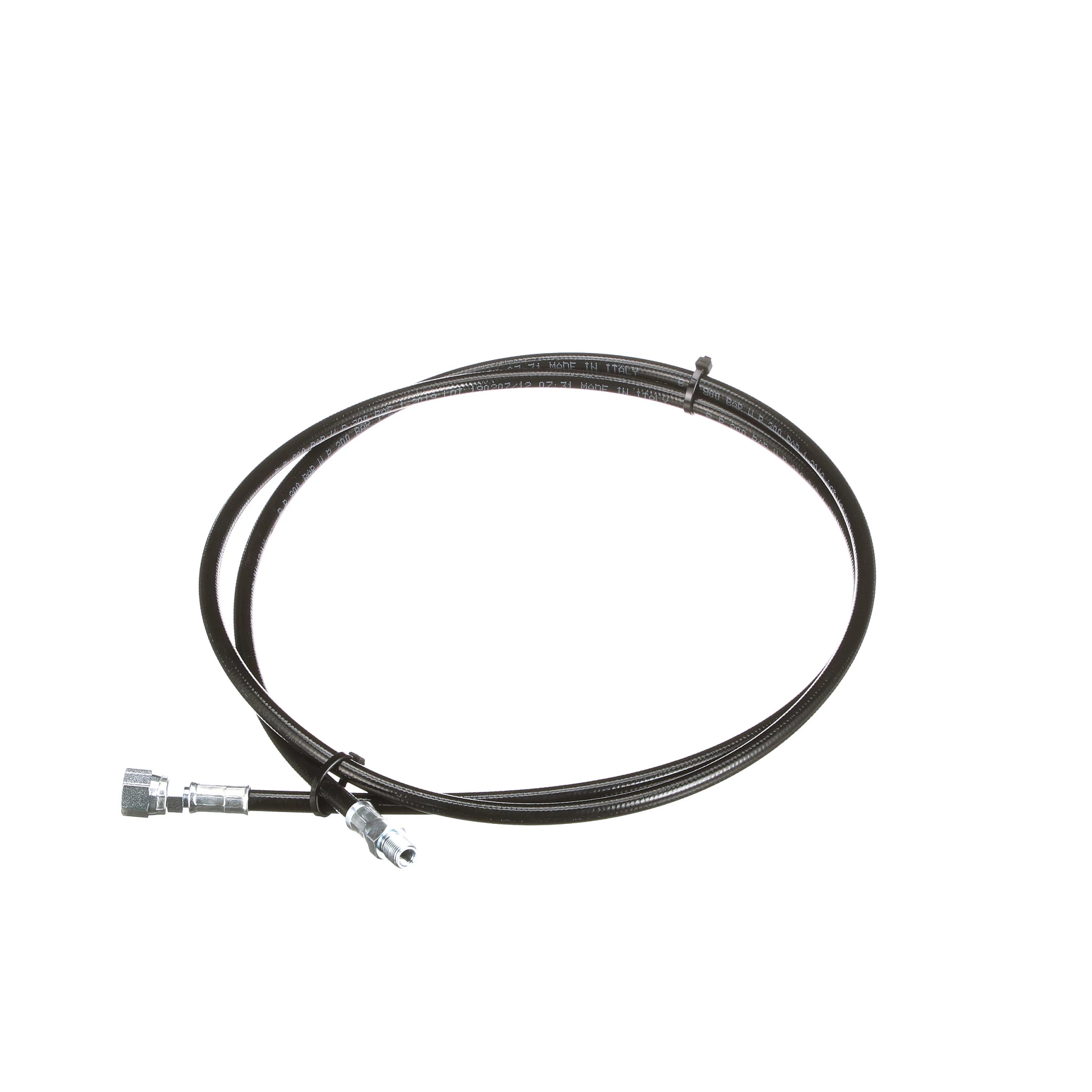 Lubrication Hose - SAE 100R2 - 4.76 mm ID x 1720 mm L | CASECE | BR | PT