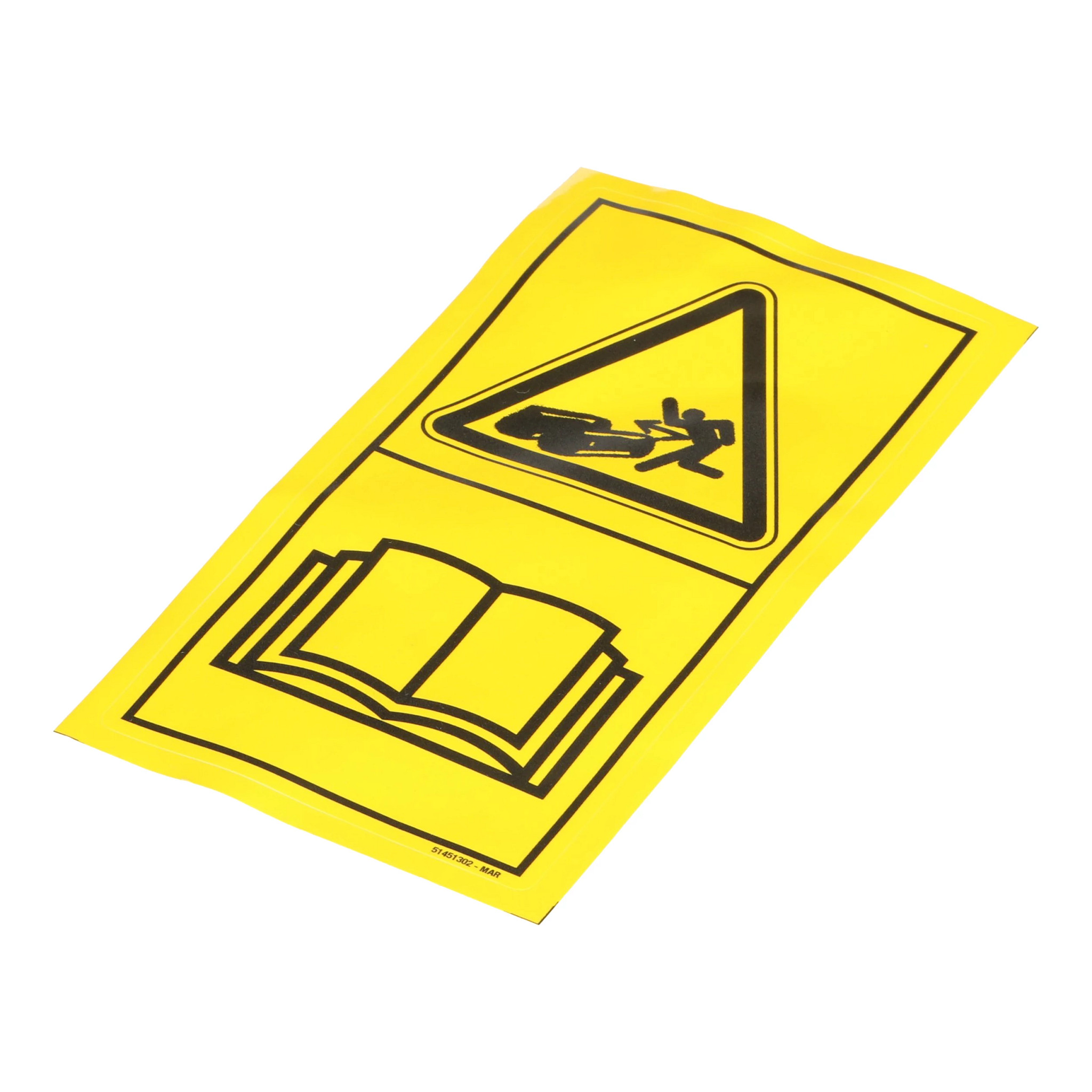 WARNING DECAL - 51451302