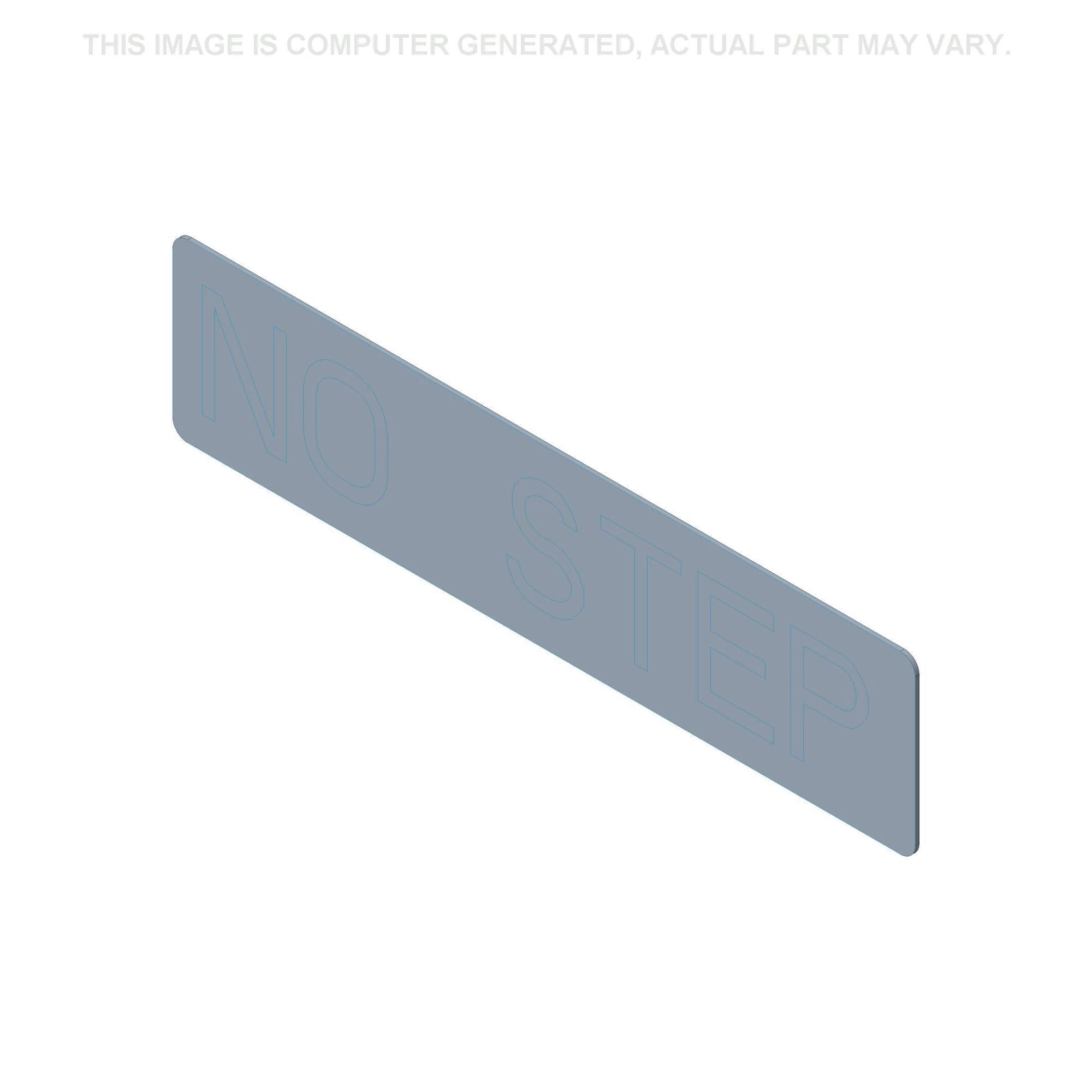 Autocollant d'avertissement - « Pas une marche » - Français | CASEIH | CA | FR