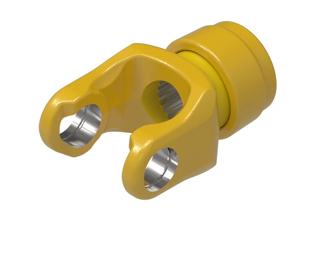 AB6 and AW22 Series Yoke - 1 3/4-20 Spline Bore - Safety Slide Lock Connection | NEWHOLLANDAG | CA | EN