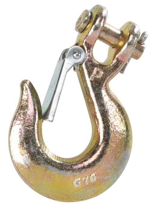 G70 Transport Clevis Slip Hook with Latch - Yellow Zinc | CASEIH | CA | EN