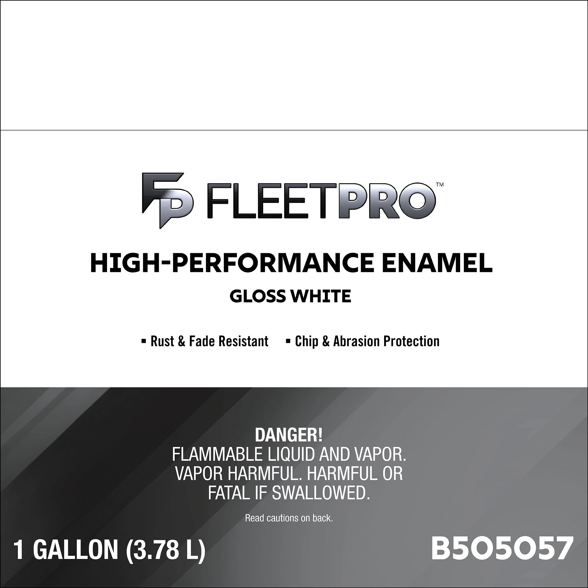 Peinture émail blanc brillant - Bouteille d'1 gal/3,784 L | CASECE | CA | FR