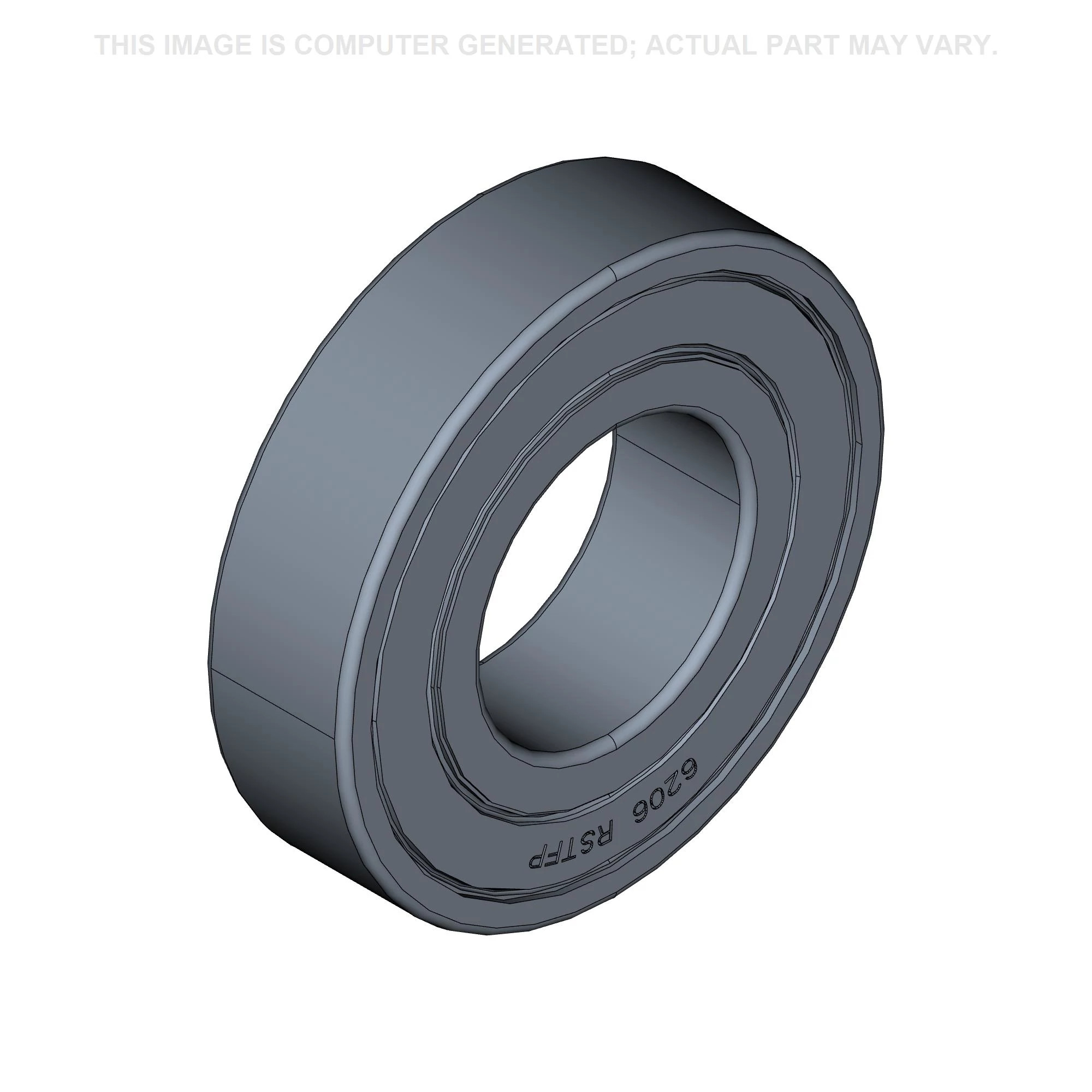 Rolamento de esferas de ranhura funda - 6206-2RS - 30 mm DI x 62 mm DE x 16 mm L | NEWHOLLANDCE | BR | PT