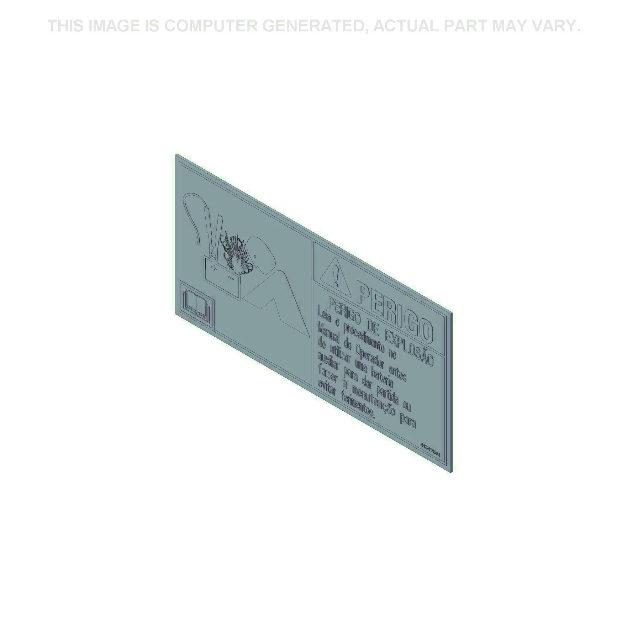 Danger Decal - Portuguese | DEFAULT | CA | EN