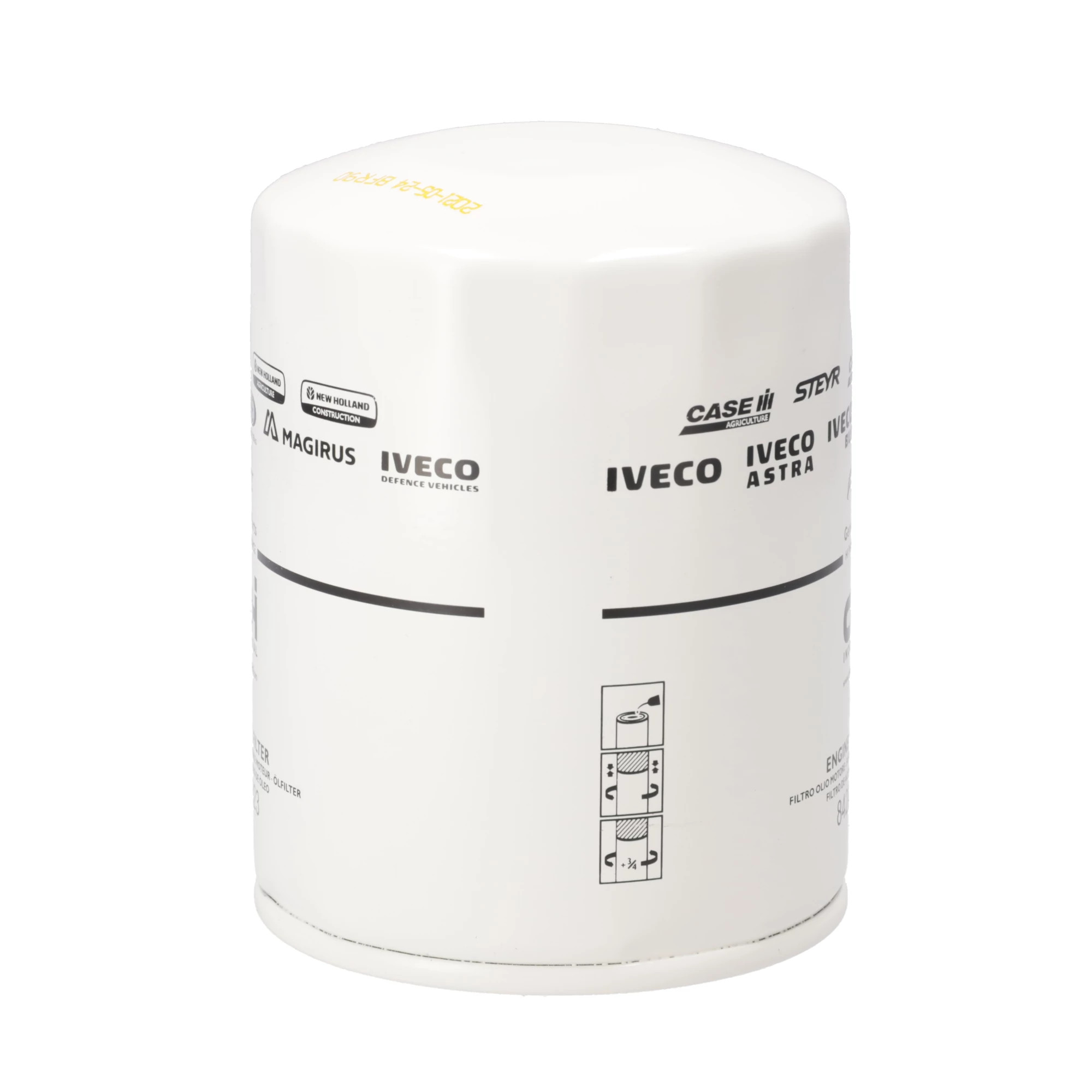 Filtro de óleo do motor - 109 mm DE x 148 mm C