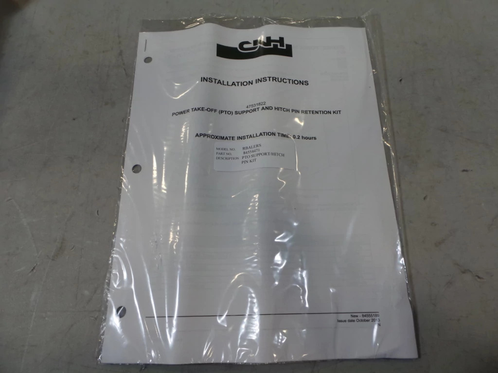 INSTRUCTION | CASEIH | GB | EN