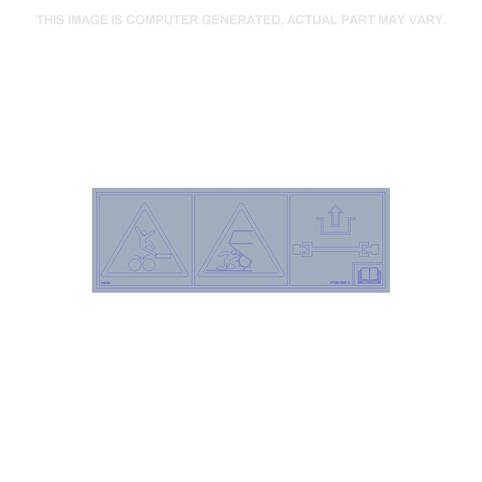 DANGER DECAL | CASECE | EU | EN