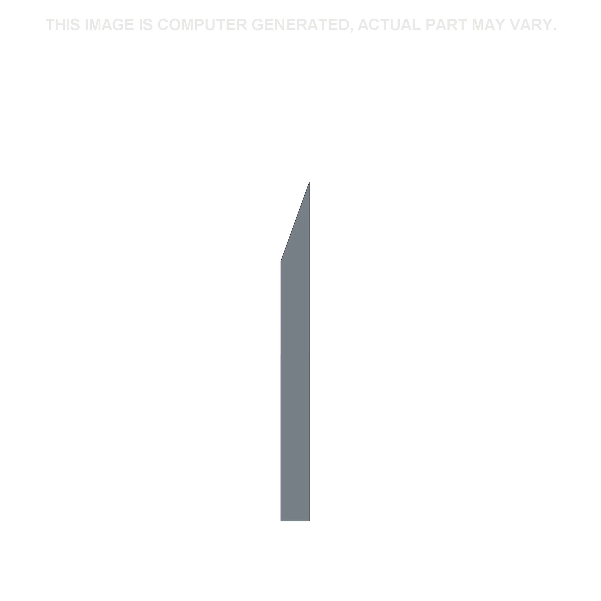 Lâmina do picador - 847 mm espessura