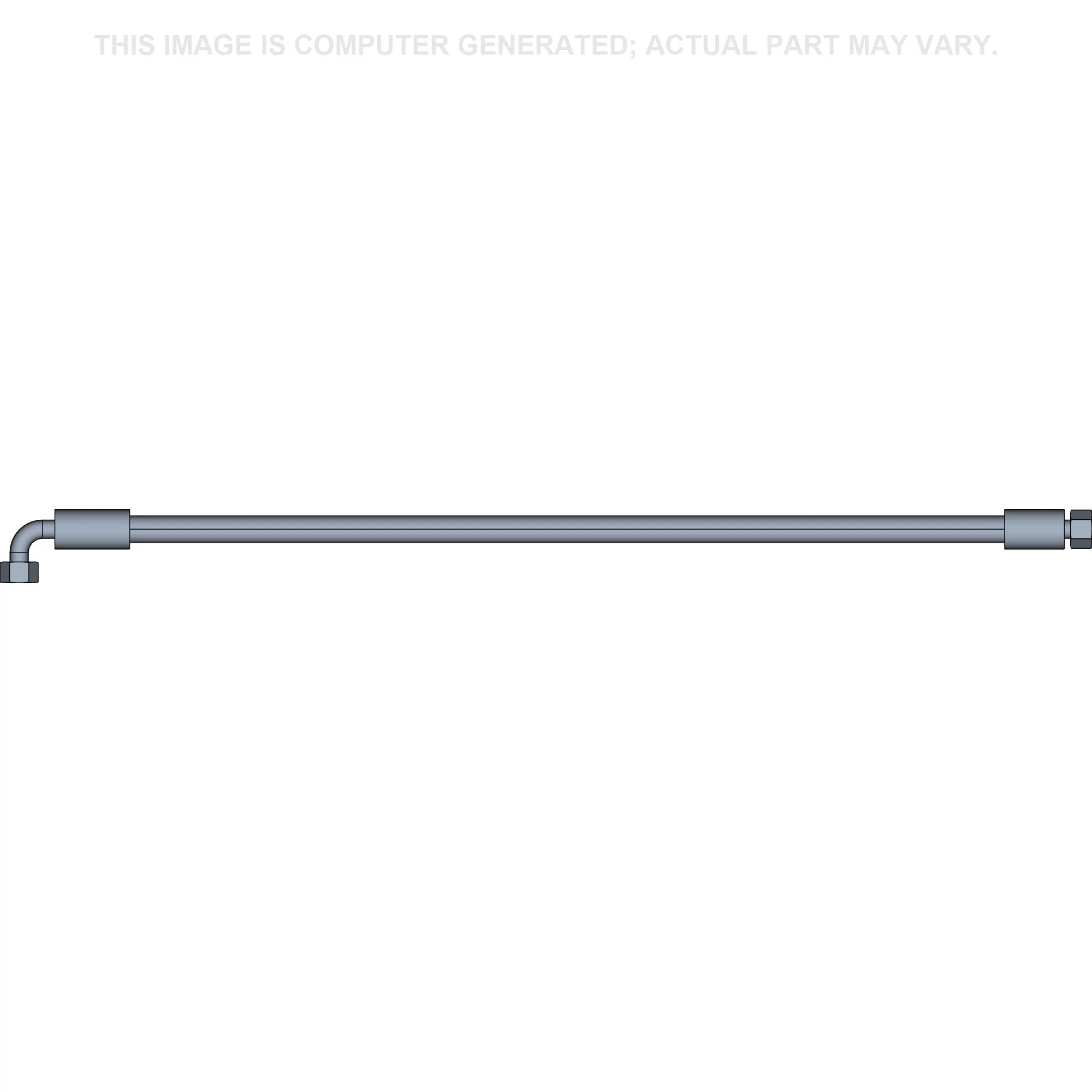 Cylinder Lock Valve Hose - 12 mm ID x 890 mm L