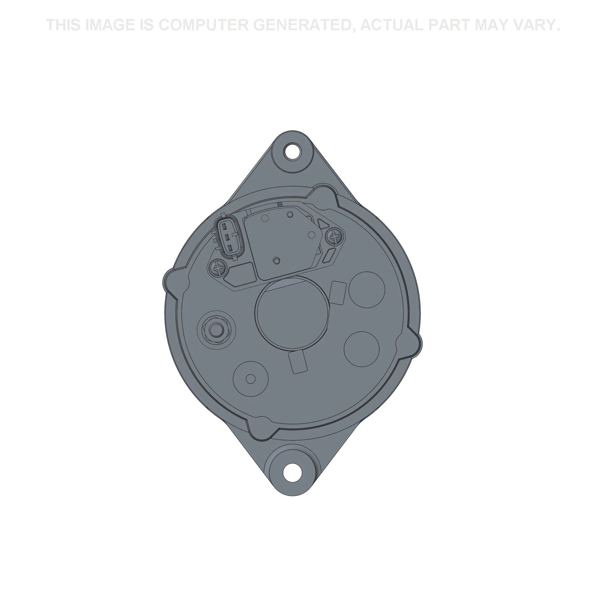 Alternador com polia - 12 volts - 120-Amp