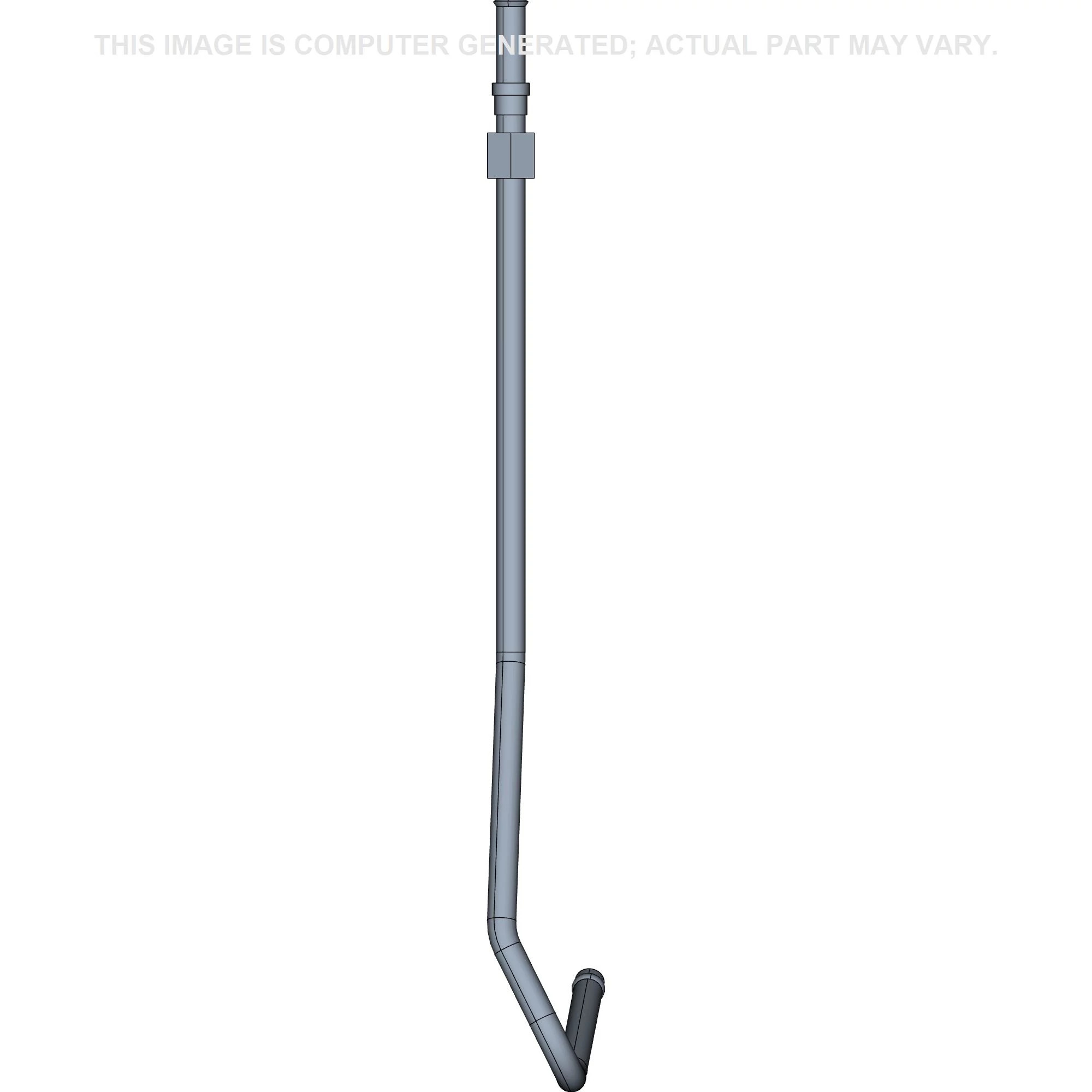 Cooling System Tube - Upper Right-Hand - 15.875 mm OD x 584 mm L