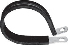 Cable/Loom Clamp with Neoprene Cushion - 1/2