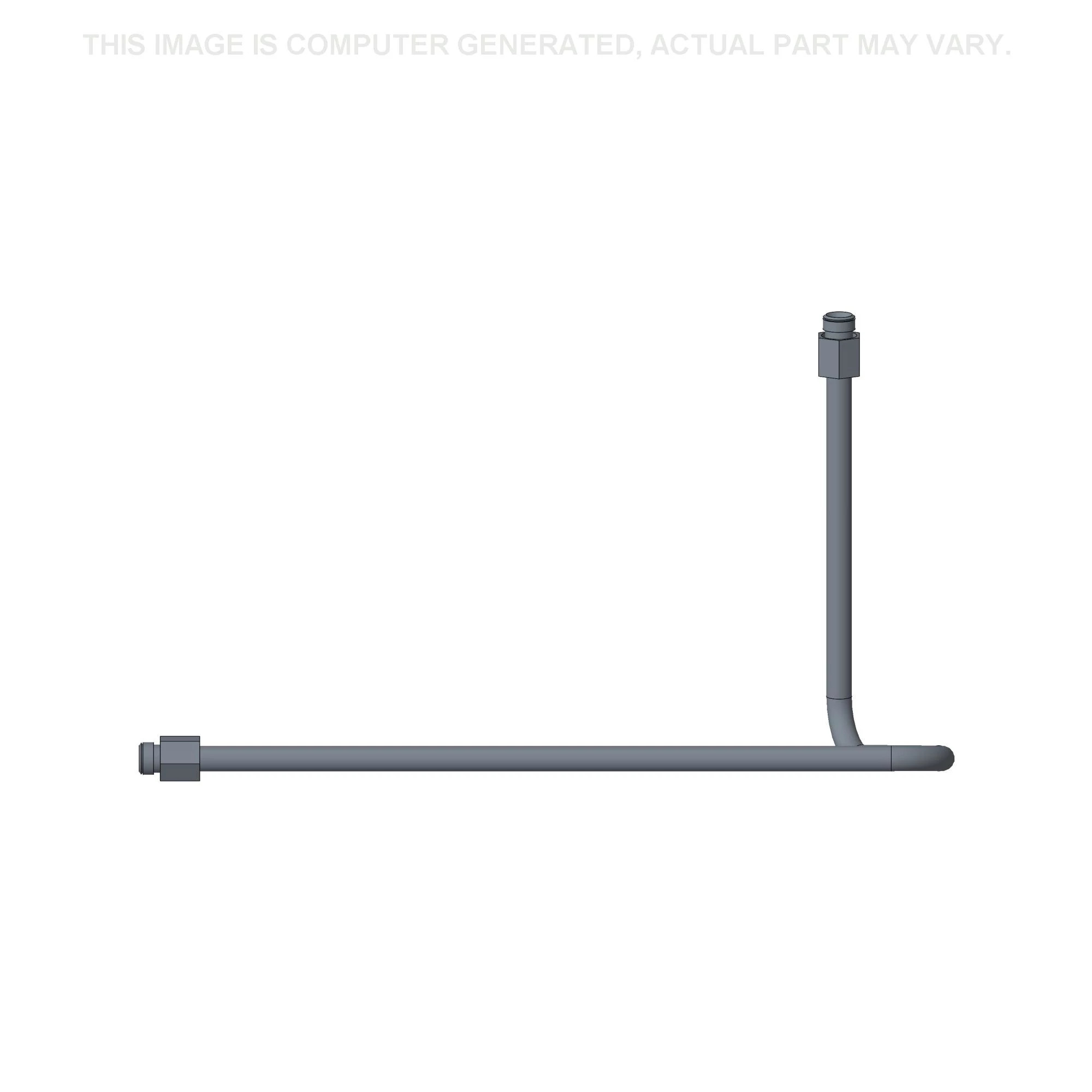 High-Flow Hydraulic Auxiliary Tube - 15.88 mm OD x 516 mm L