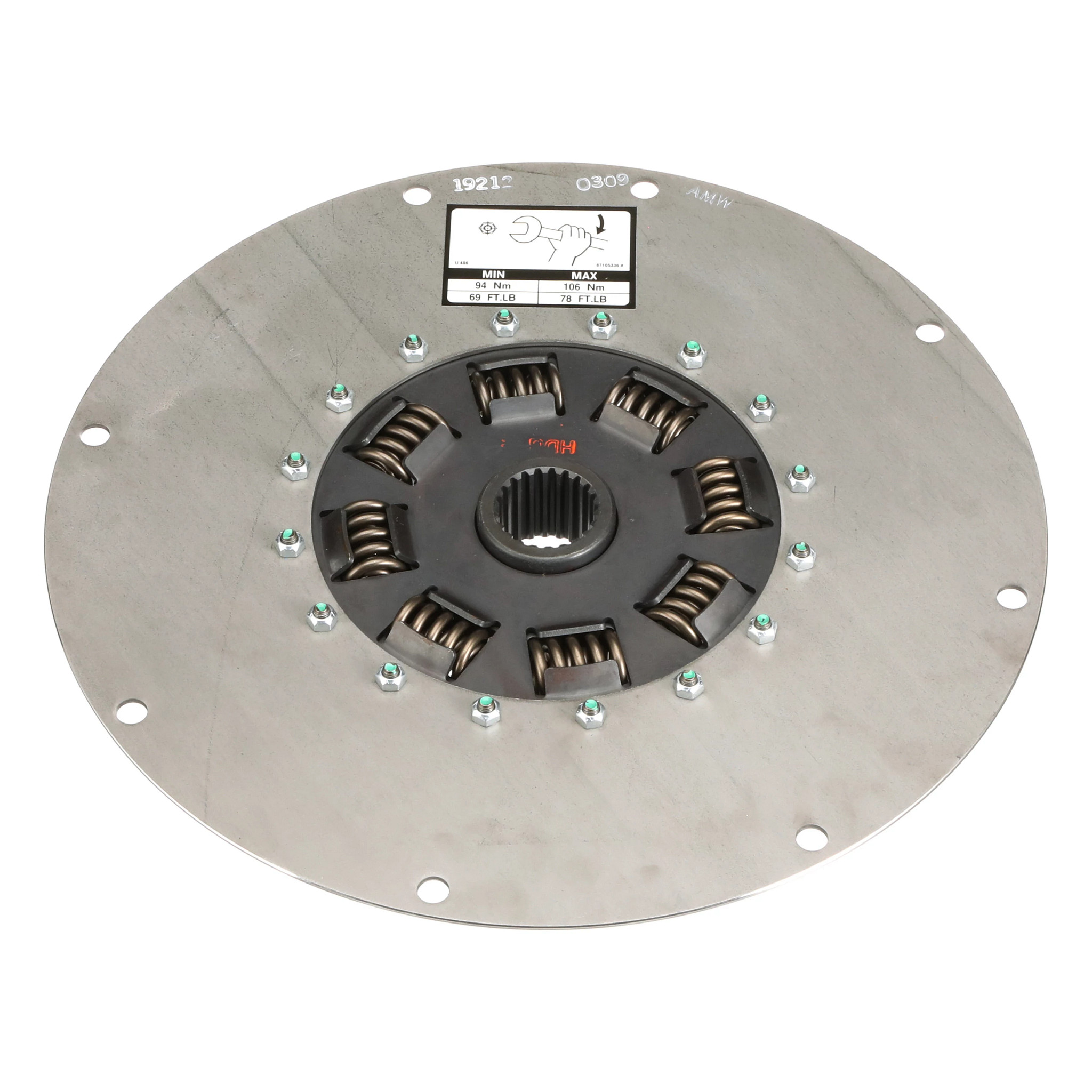 Acoplamento estriado - 466,6 mm DE