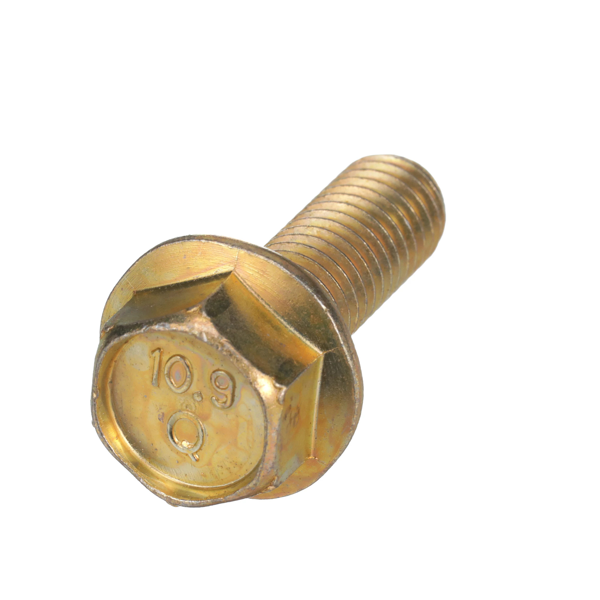 Parafuso sextavado pesado com flange - Cl 10.9 - Rosca completa - M10 x 30 | NEWHOLLANDAG | BR | PT