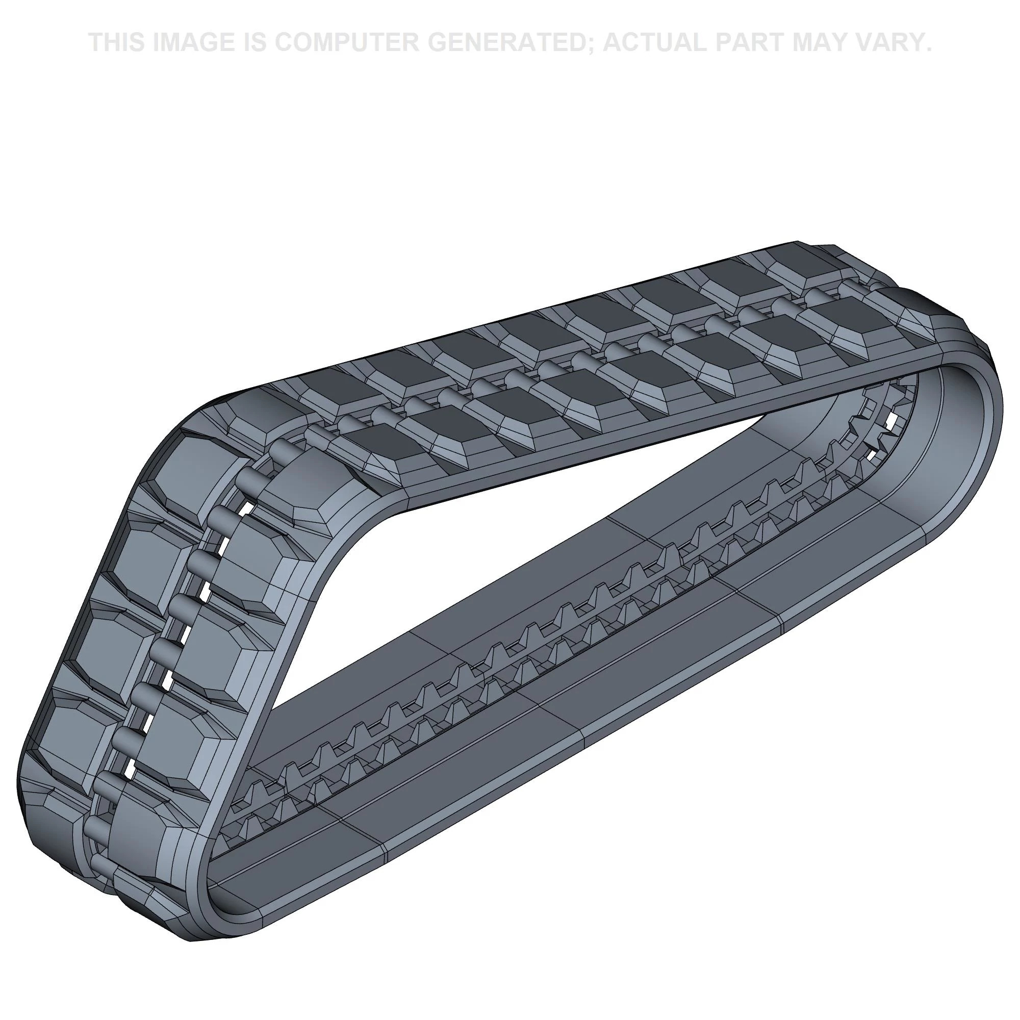 Offset Pad Track - Rubber - 450 mm W x 55 Links x 86P | CASEIH | US | EN