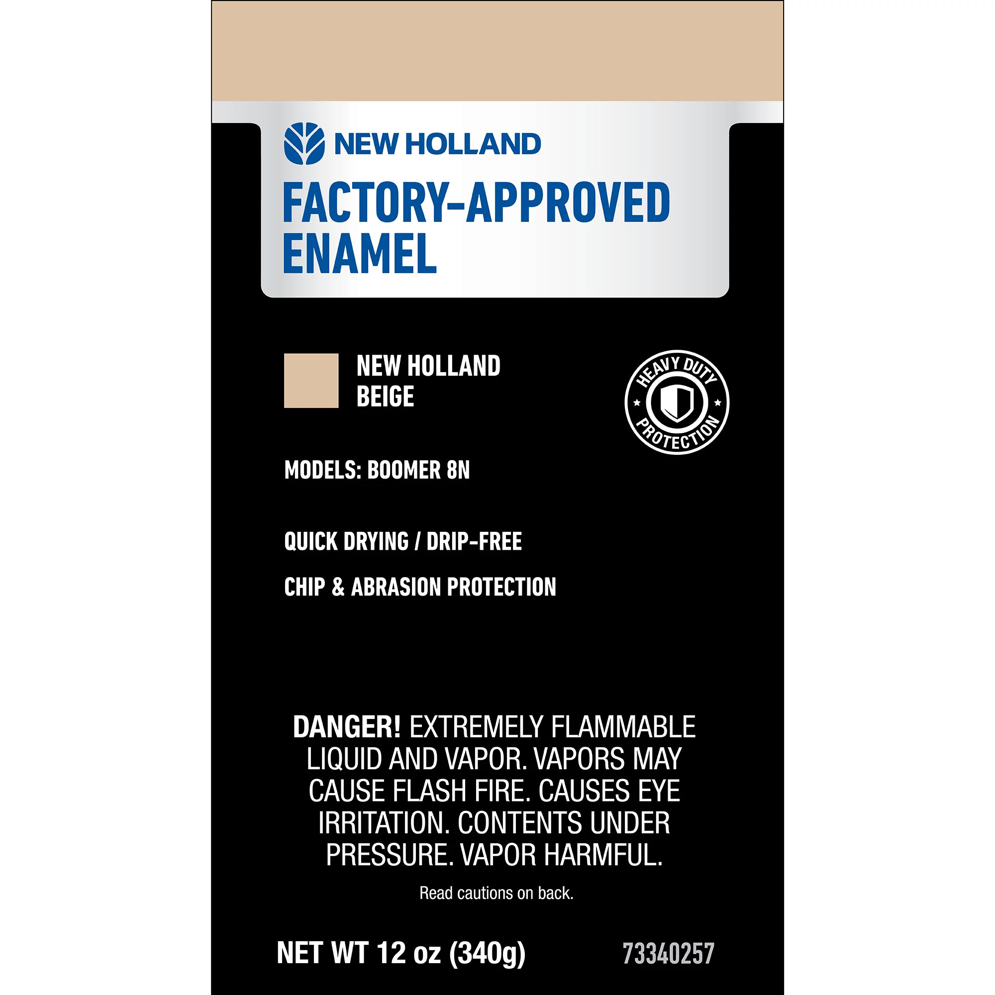 Beige Enamel Paint - 12 oz/340 g Spray Can | NEWHOLLANDCE | CA | EN