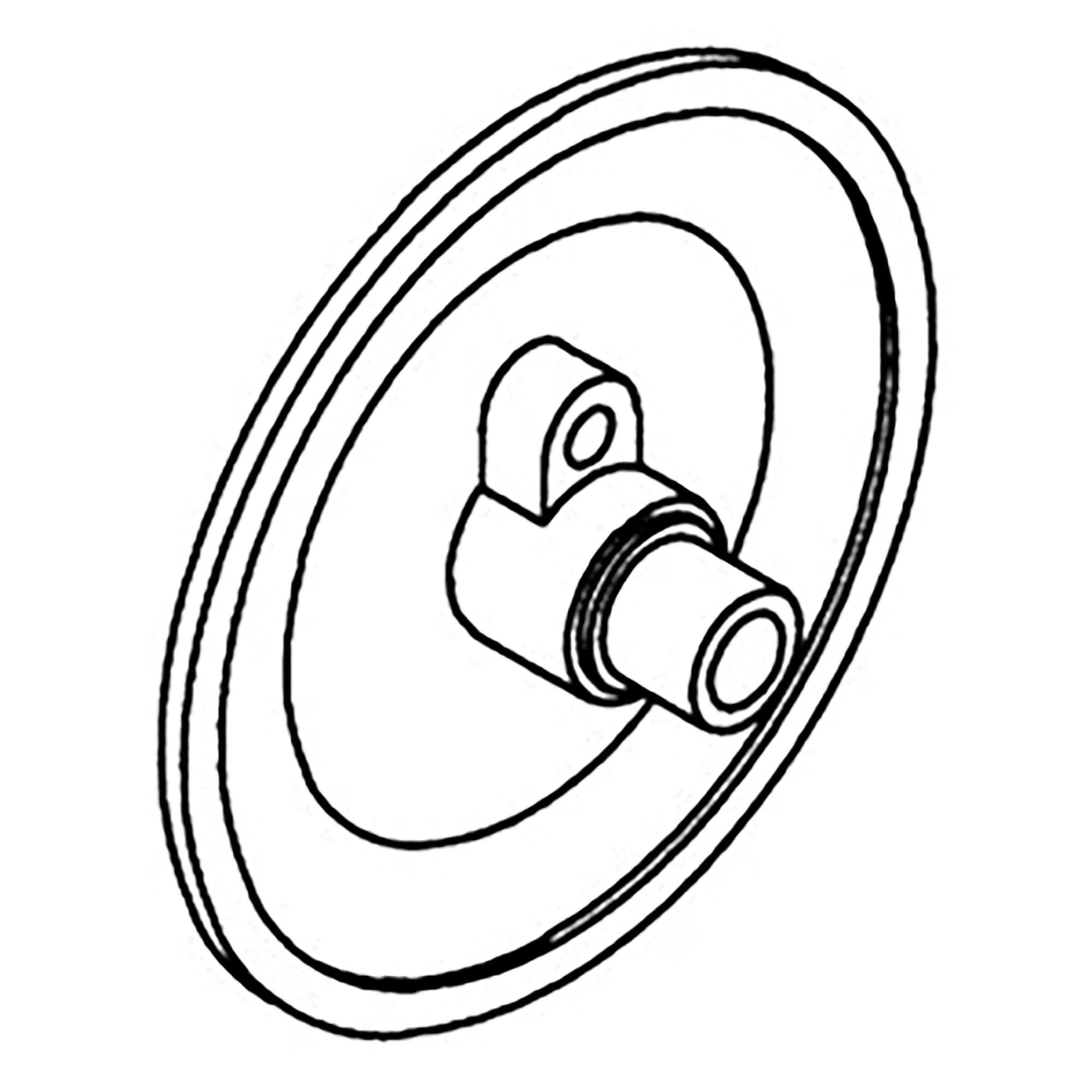 roue à gorge extérieure pour entraînement du ventilateur | NEWHOLLANDAG | CA | FR