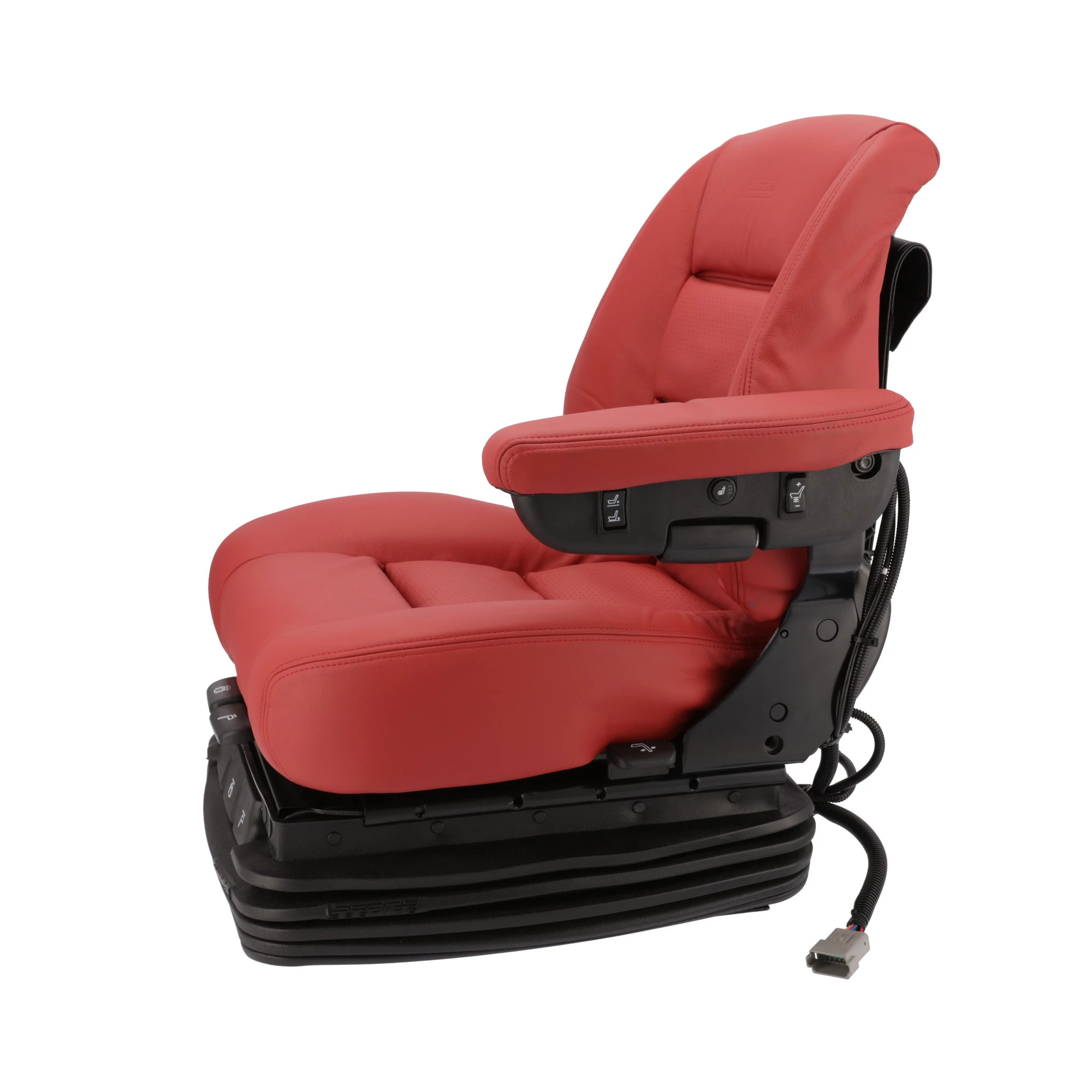 椅子 nov 84162212 | Operator Seat - Air Suspension - Heated - Red Leather